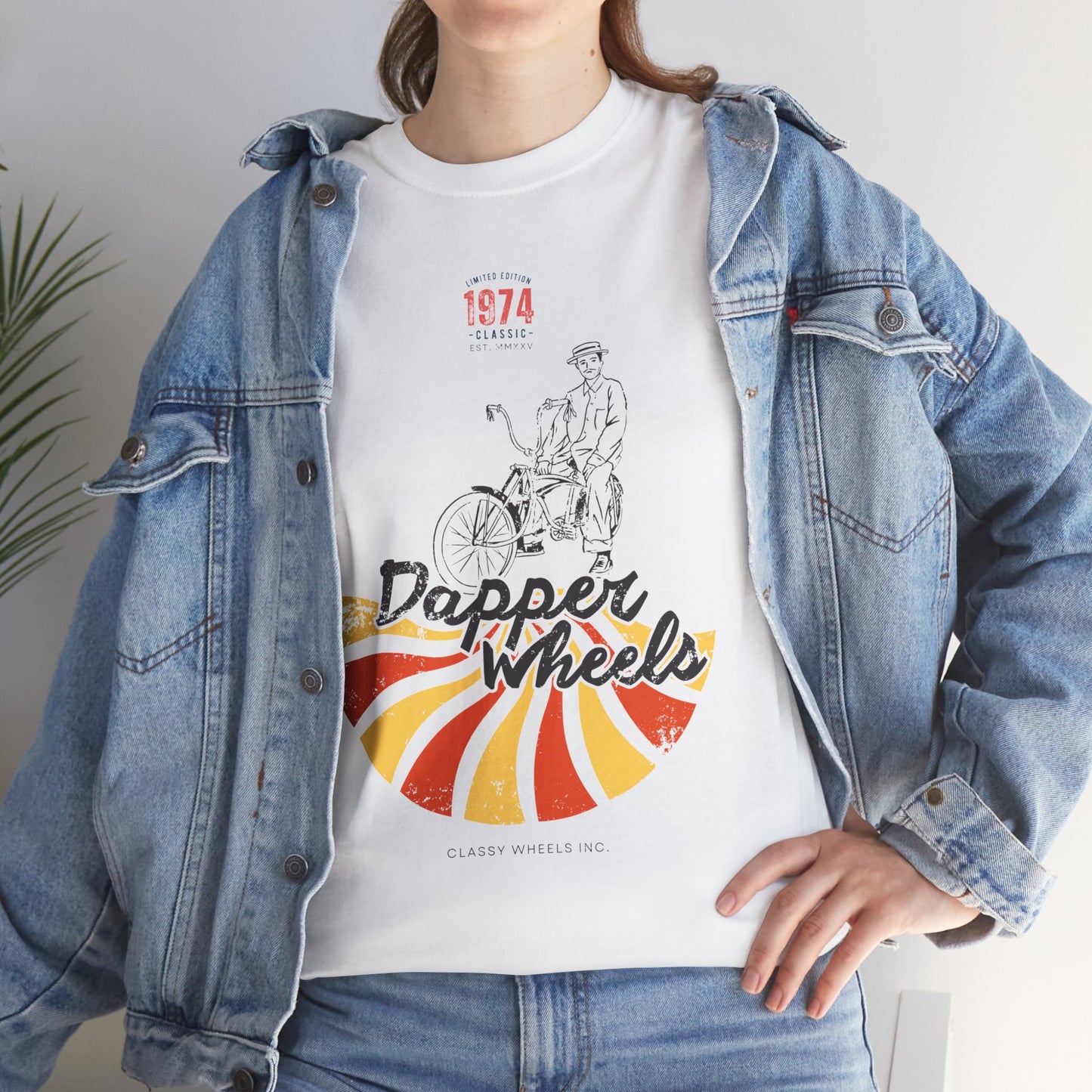 T-Shirt "Dapper Wheels" - Vintage Ride
