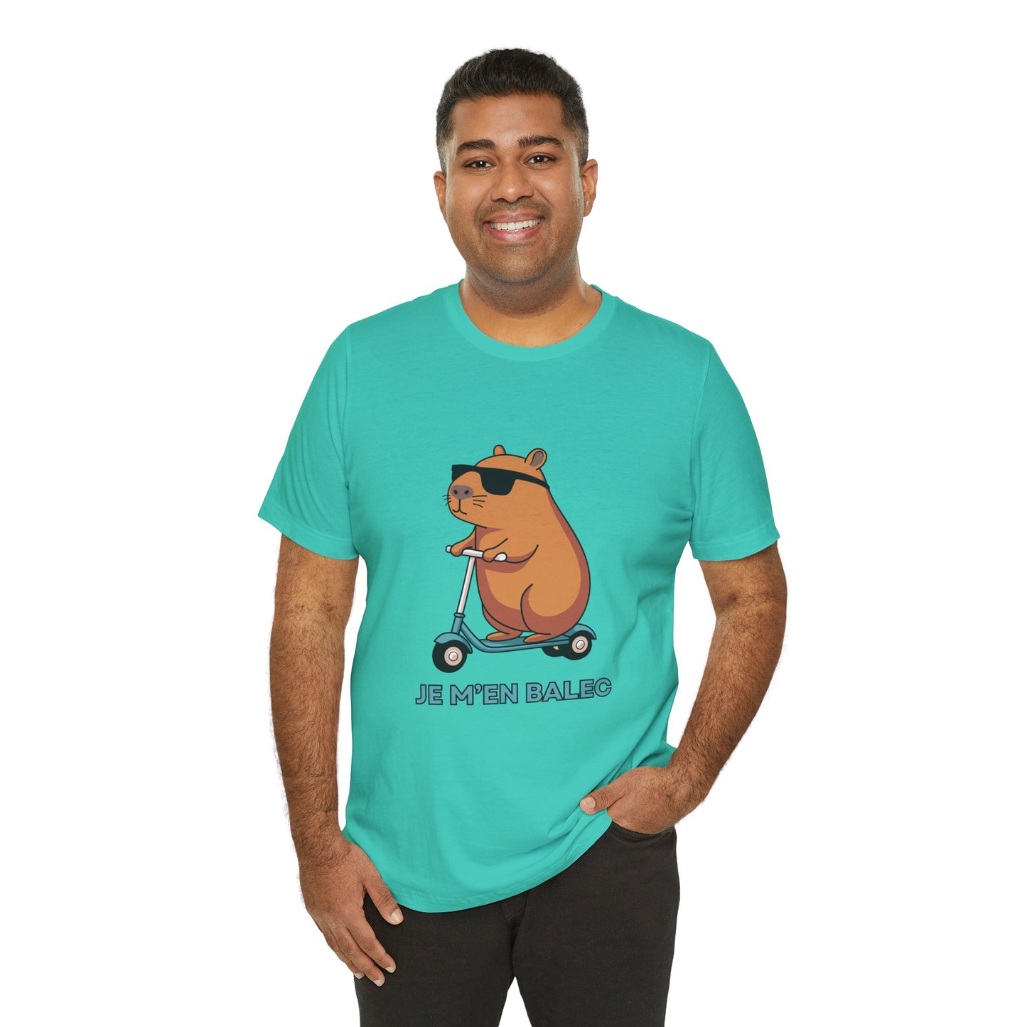 T-Shirt "Cool Hamster" - Humour et attitude