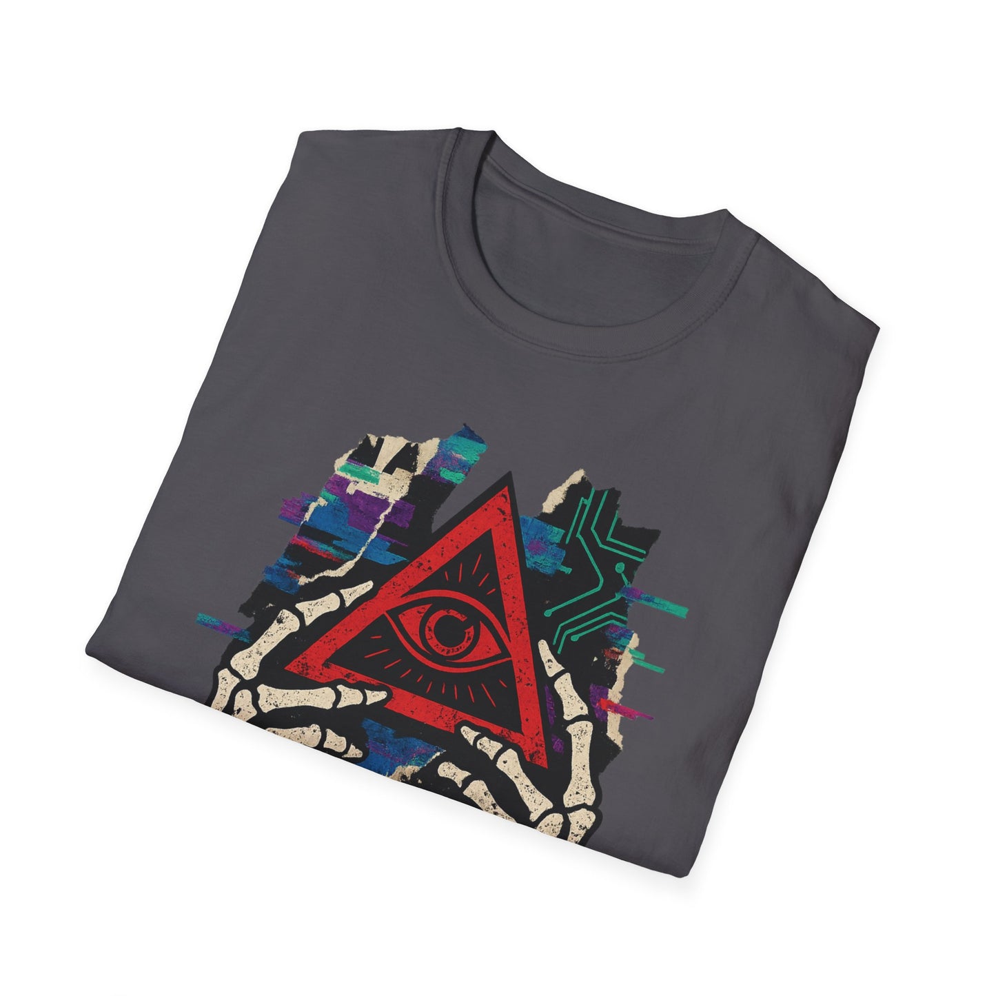 T-Shirt Unisexe "Unseen Protocol" - Cyberpunk Streetwear