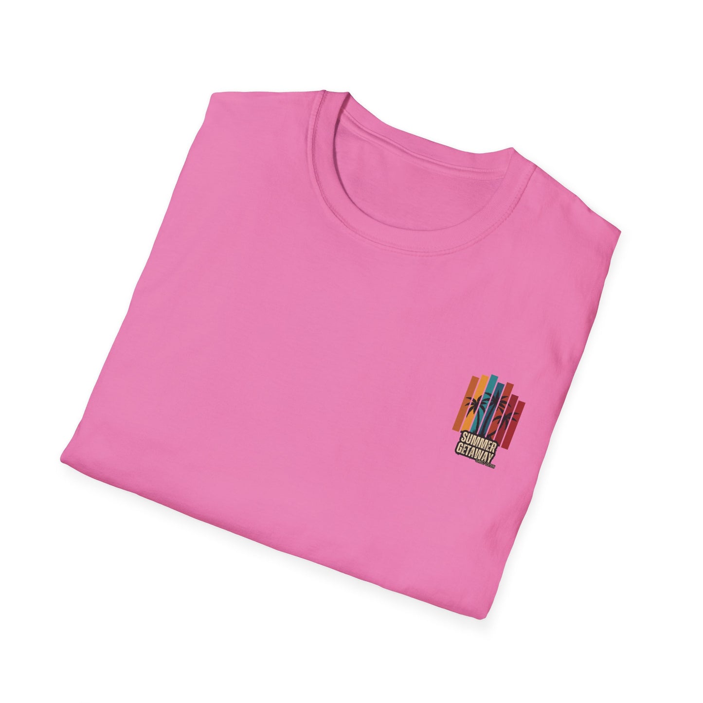 T-Shirt graphique tropical 'Summer Getaway'