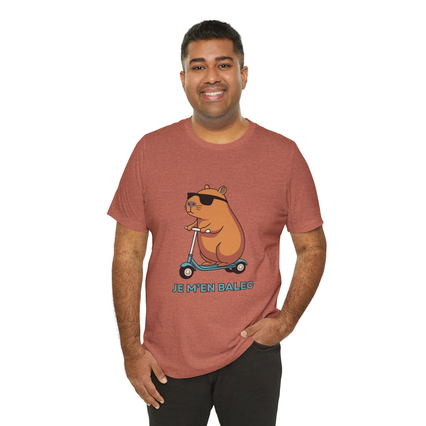 T-Shirt "Cool Hamster" - Humour et attitude