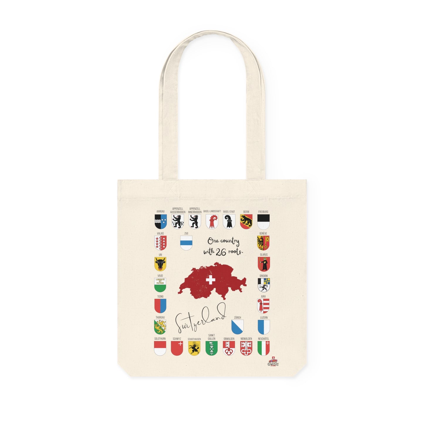 Tote Bag tissé Patrimoine Suisse (Éco-Responsable)