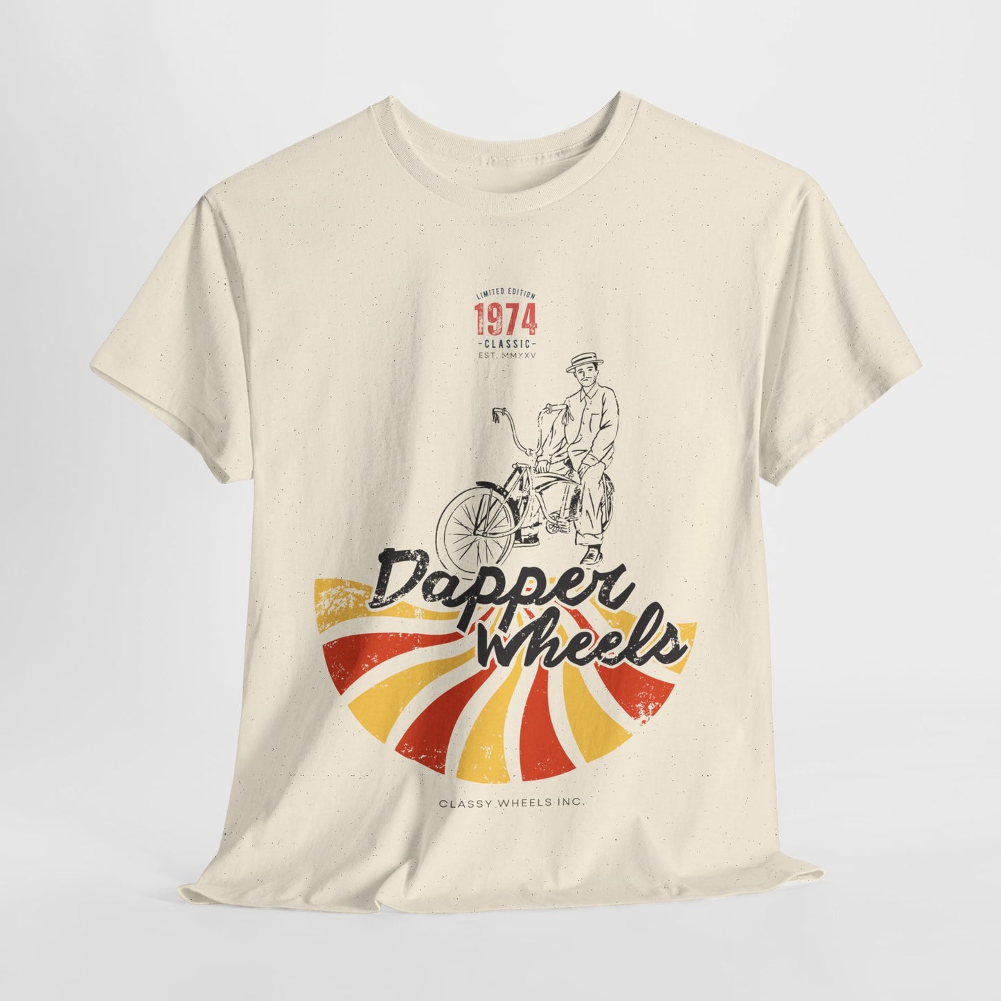 T-Shirt "Dapper Wheels" - Vintage Ride