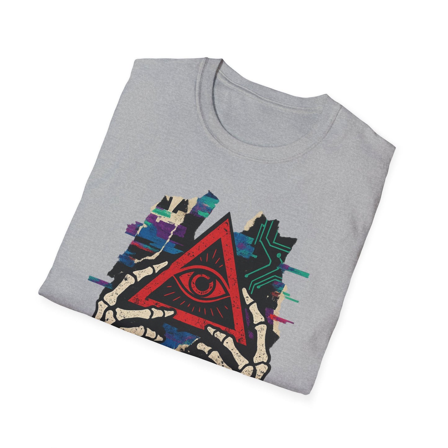 T-Shirt Unisexe "Unseen Protocol" - Cyberpunk Streetwear