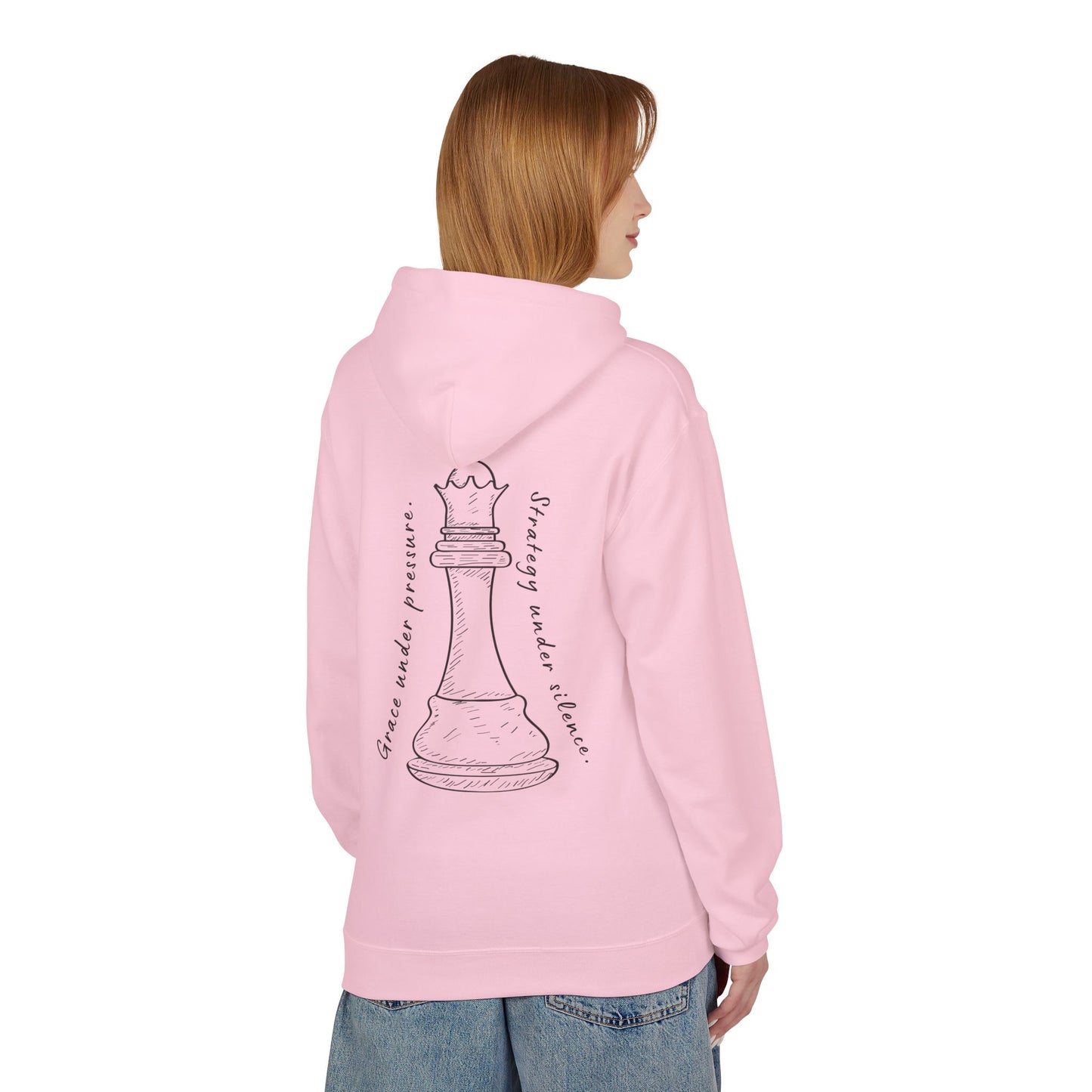 Hoodie Femme "Chess Queen" - Stratégie en Elégance