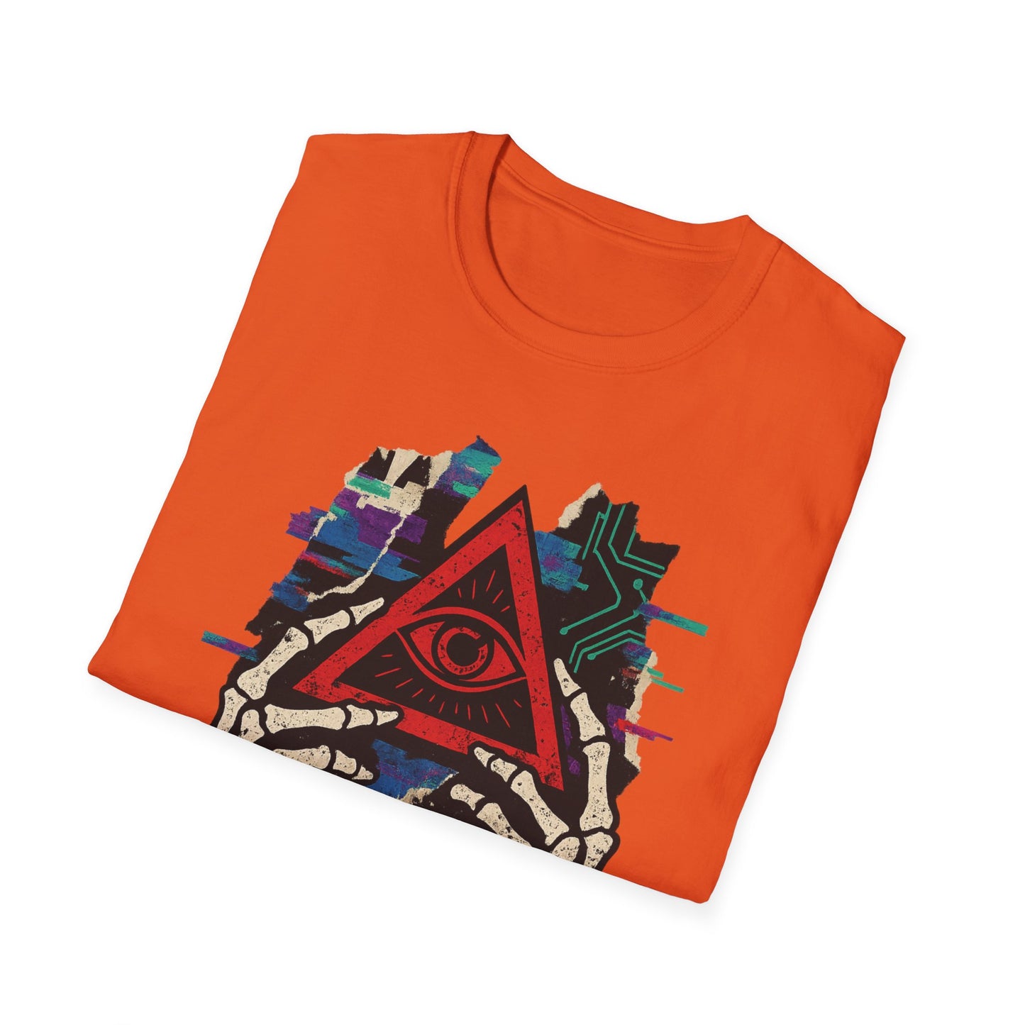 T-Shirt Unisexe "Unseen Protocol" - Cyberpunk Streetwear