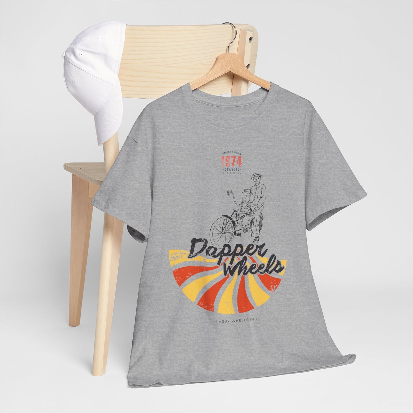 T-Shirt "Dapper Wheels" - Vintage Ride