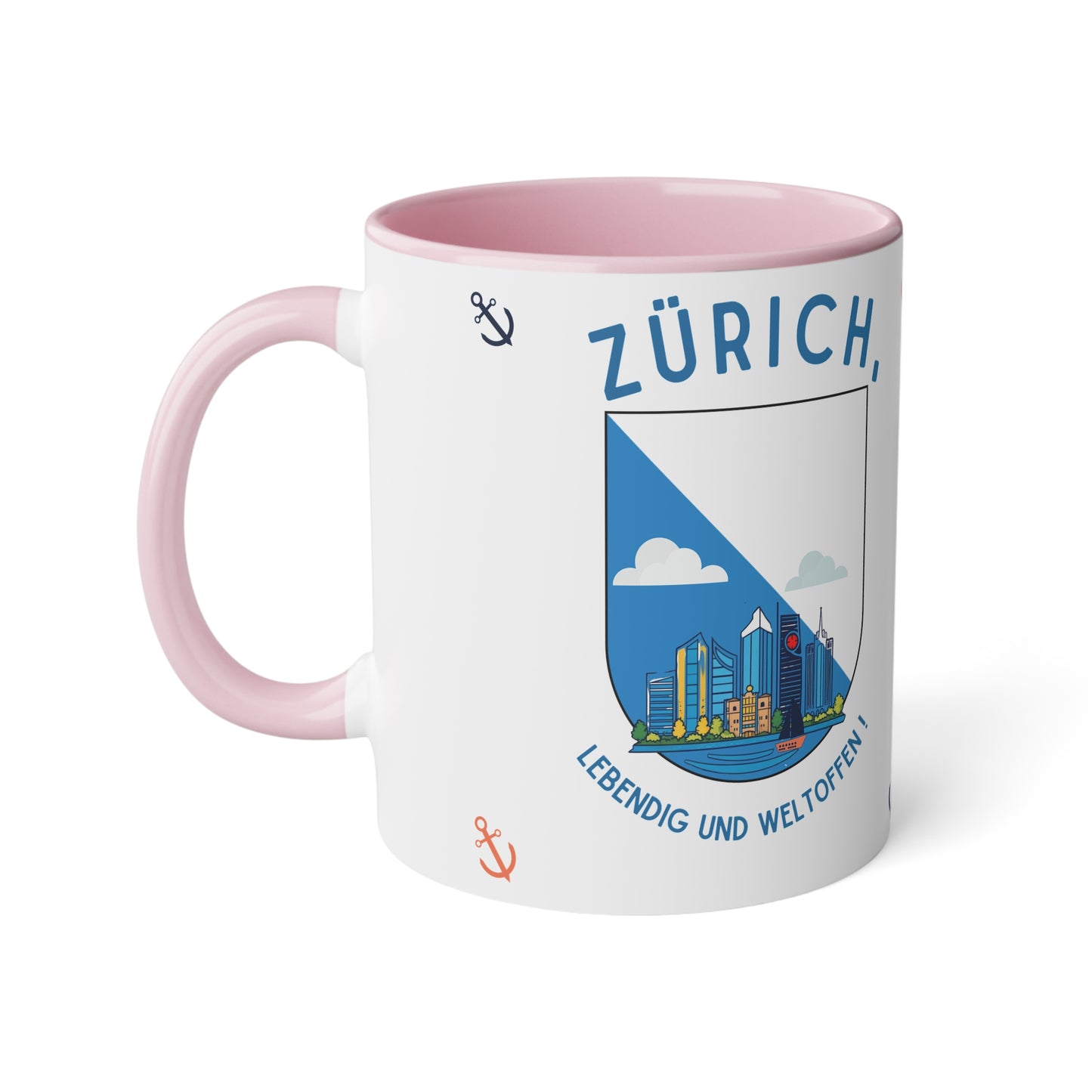 Mug "L'Énergie de Zurich" - La Vibe d'une Métropole Ouverte (325ml)