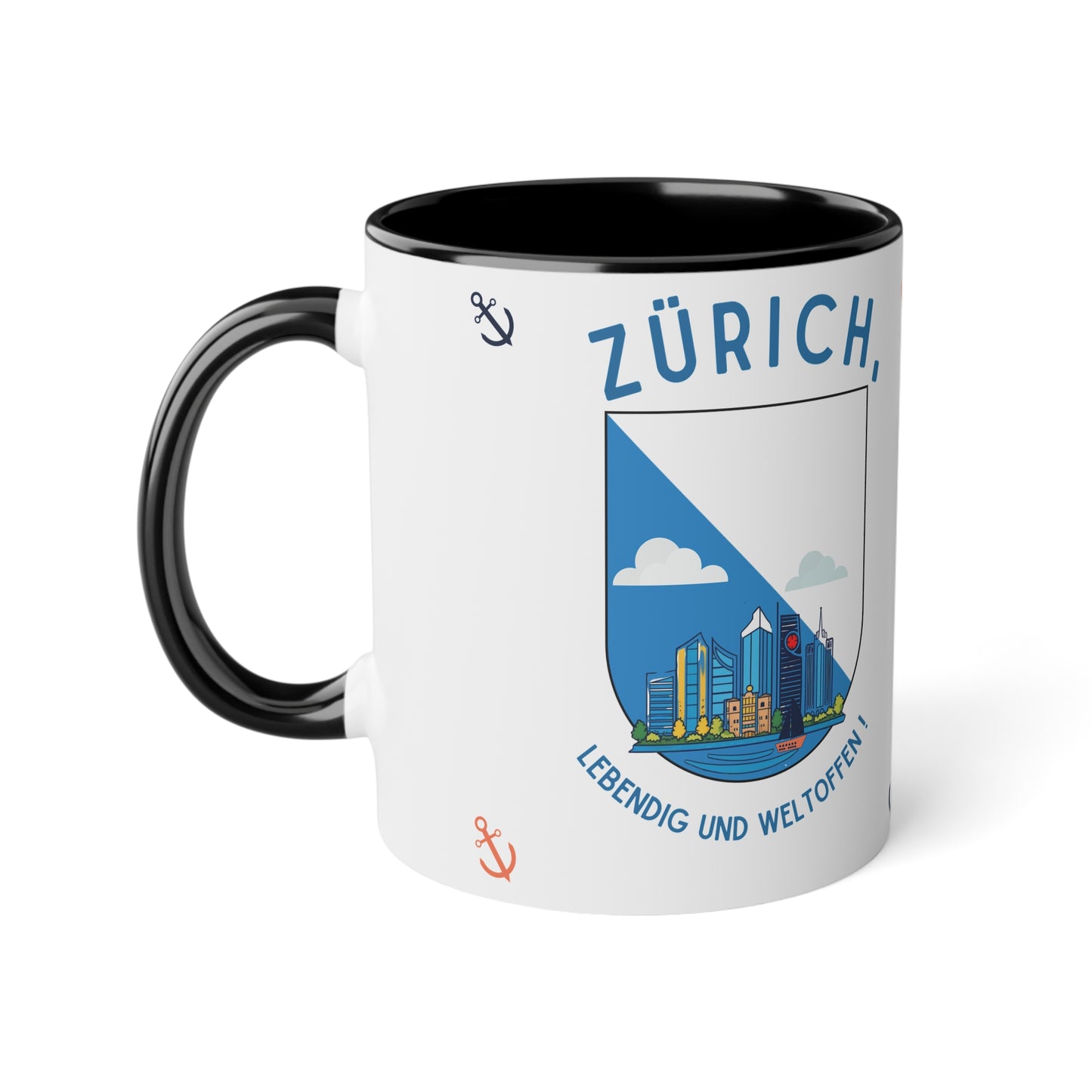 Mug "L'Énergie de Zurich" - La Vibe d'une Métropole Ouverte (325ml)