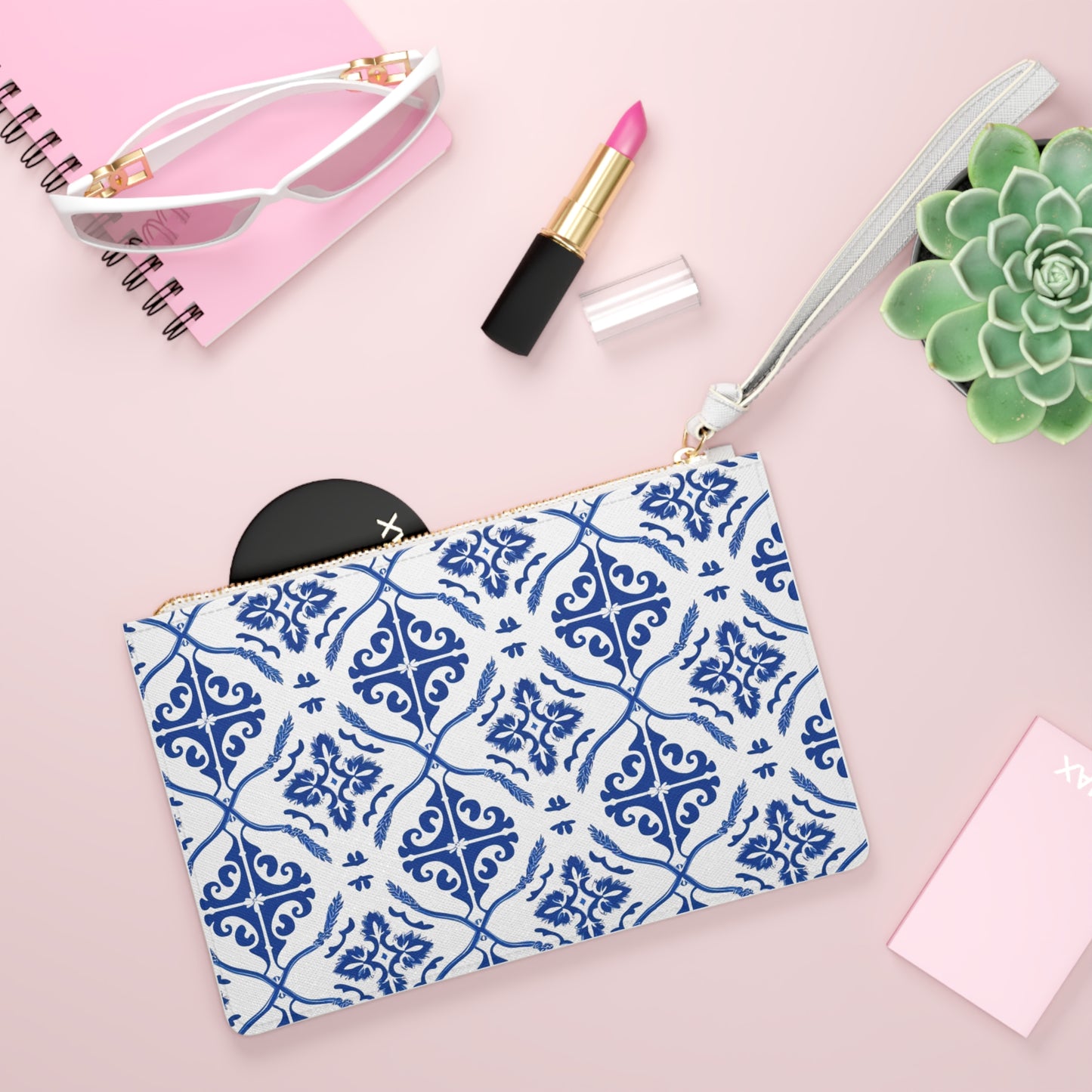 Clutch Bag "Azulejos" - Pochette Élégante