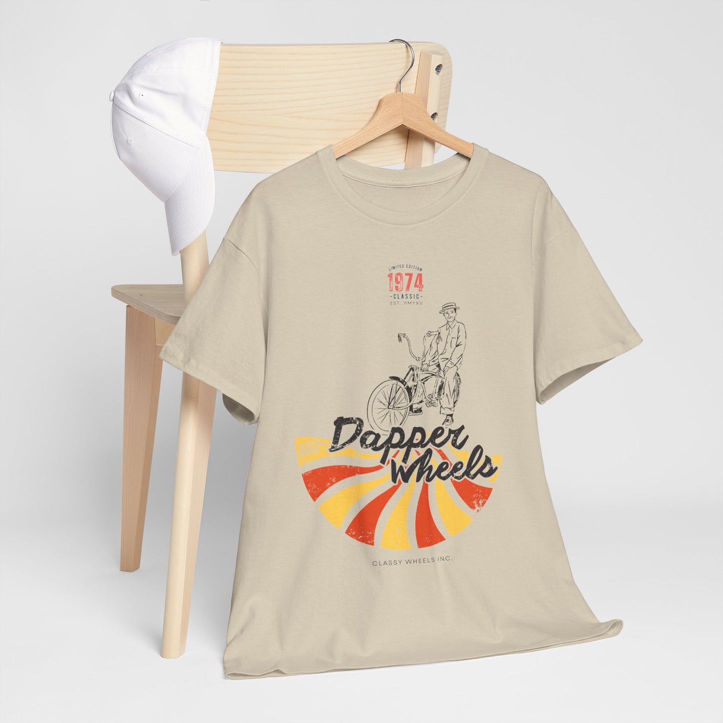 T-Shirt "Dapper Wheels" - Vintage Ride