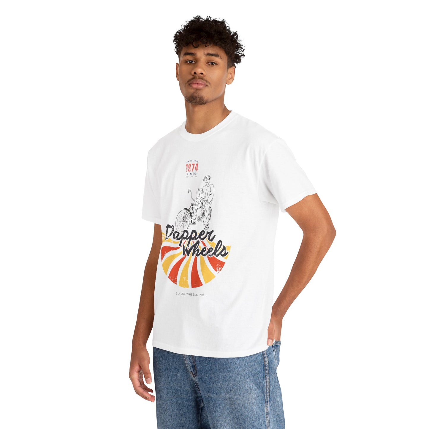 T-Shirt "Dapper Wheels" - Vintage Ride