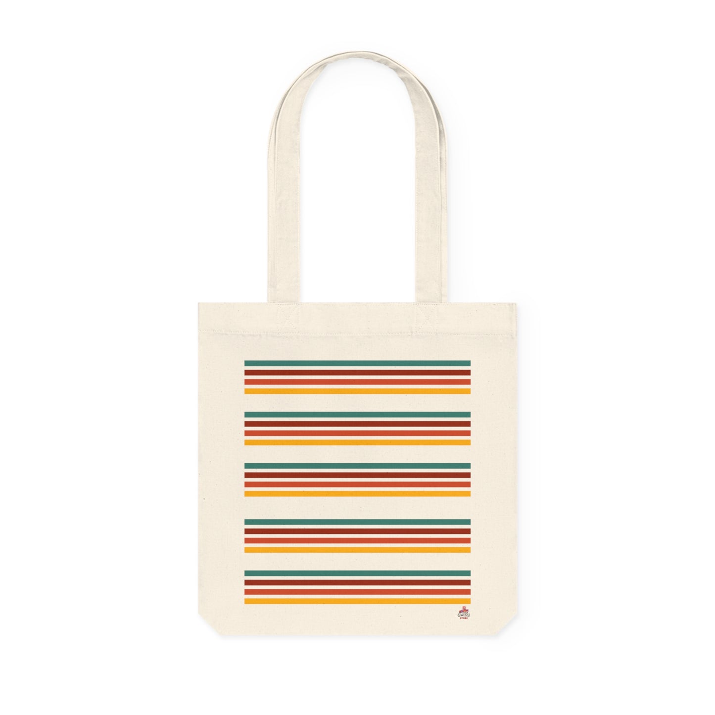 Tote Bag "Stripes Vintage" (Éco-Responsable)