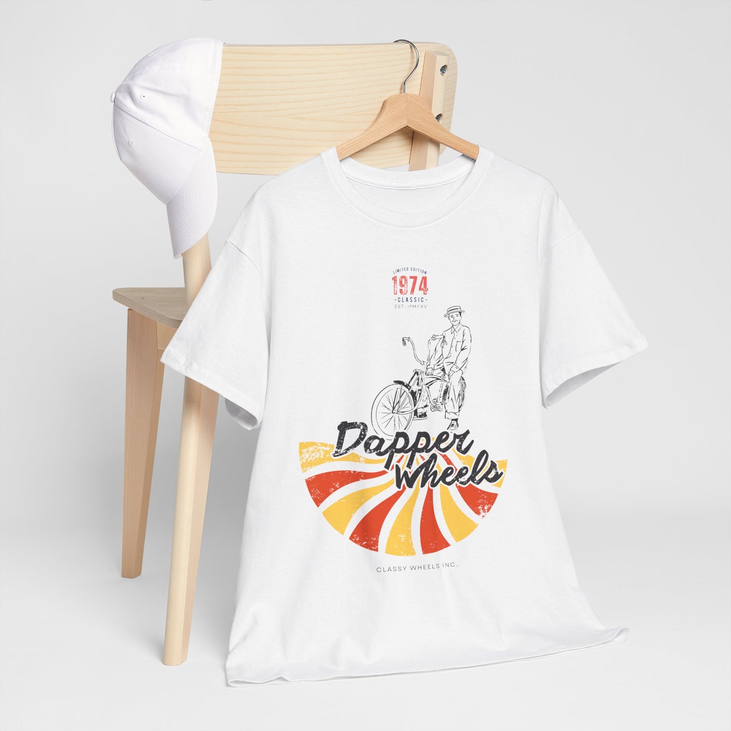 T-Shirt "Dapper Wheels" - Vintage Ride
