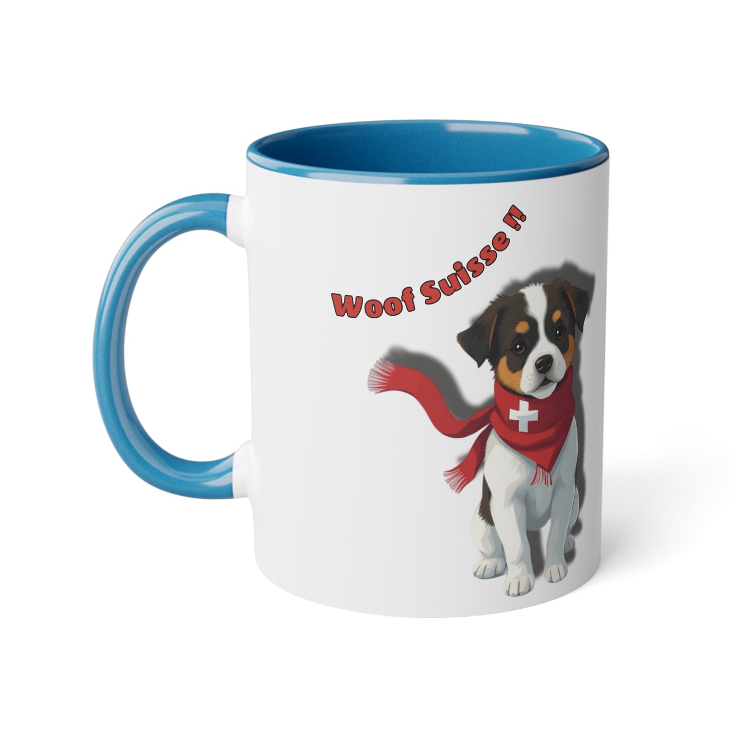 Mug "Woof Suisse!" - Un Aboiement Helvétique ! (325ml)