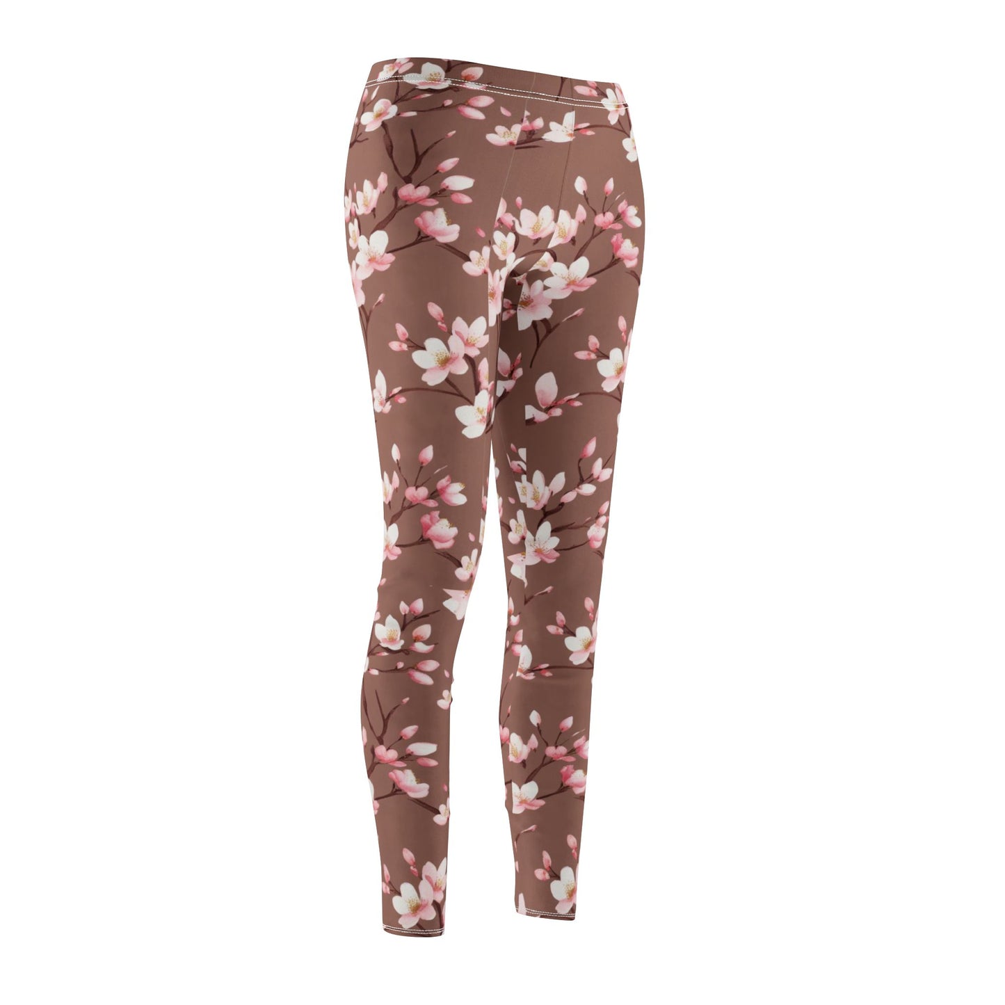 Legging "Fleur de Cerisier" - Élégance Florale & Confort Ultra Doux