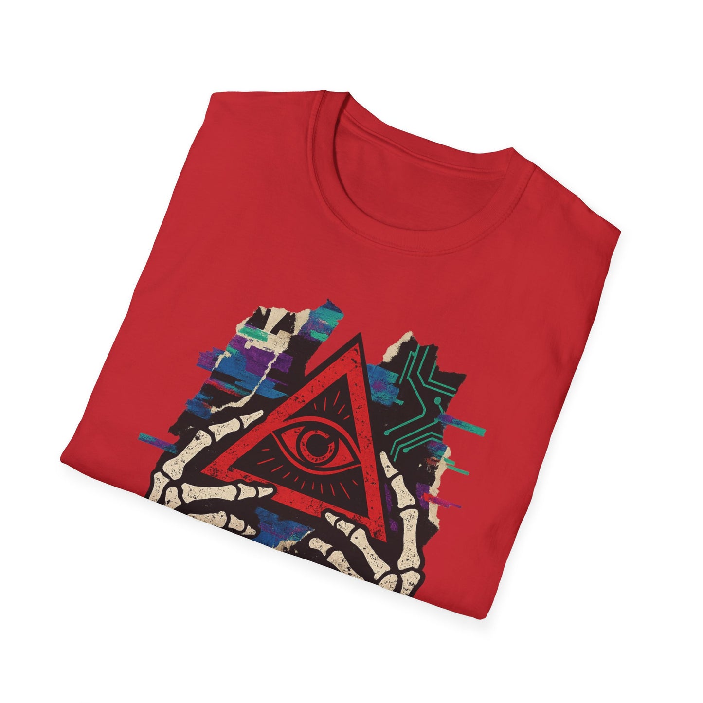 T-Shirt Unisexe "Unseen Protocol" - Cyberpunk Streetwear