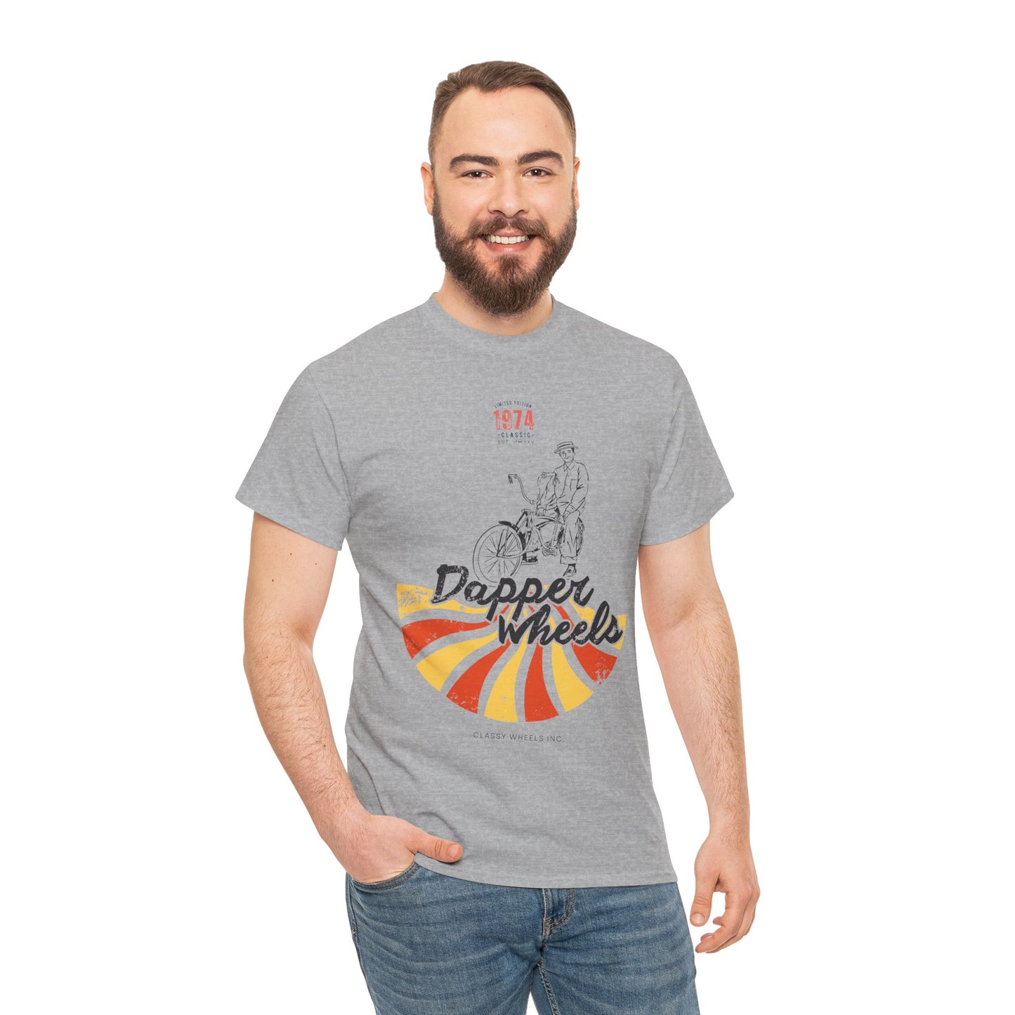 T-Shirt "Dapper Wheels" - Vintage Ride