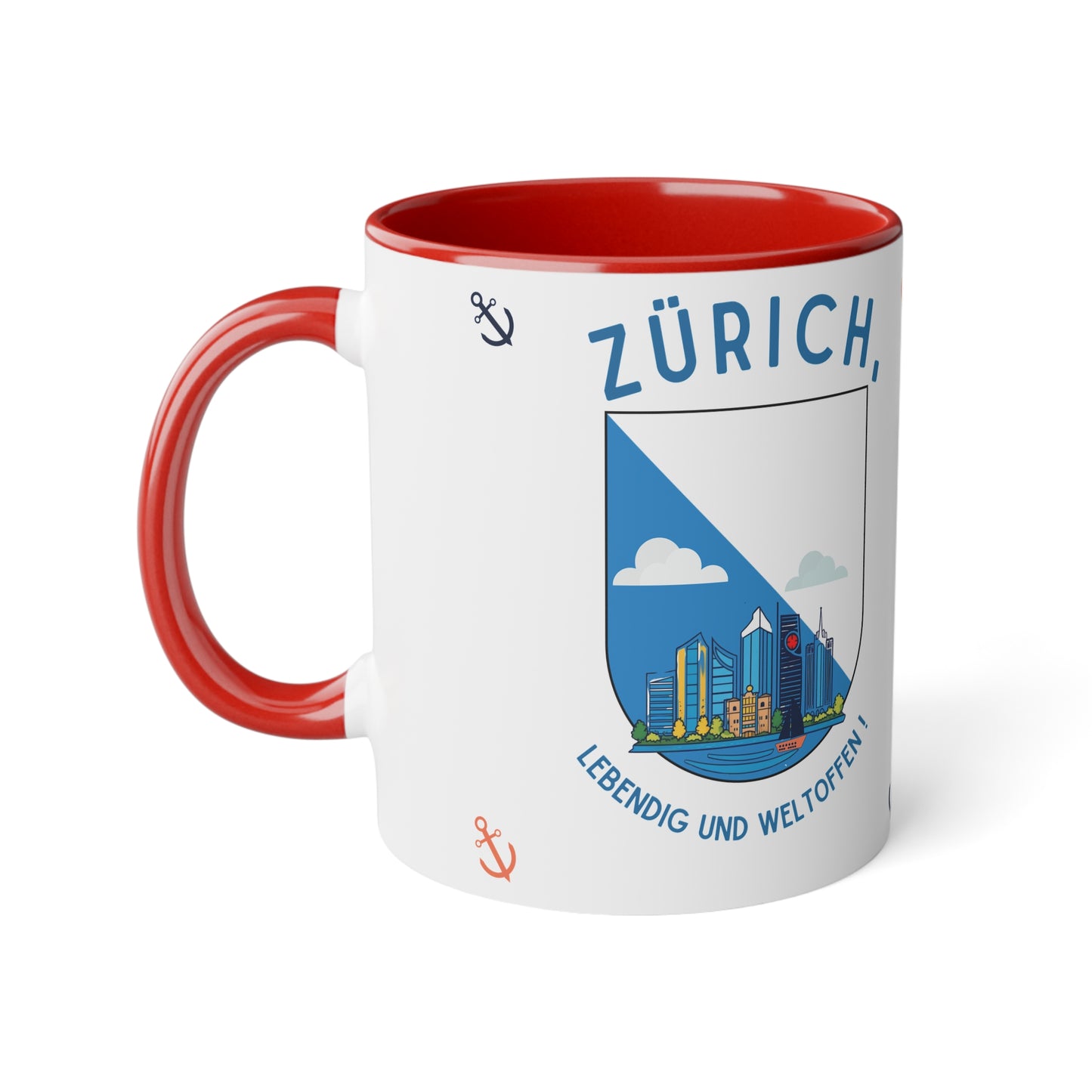 Mug "L'Énergie de Zurich" - La Vibe d'une Métropole Ouverte (325ml)