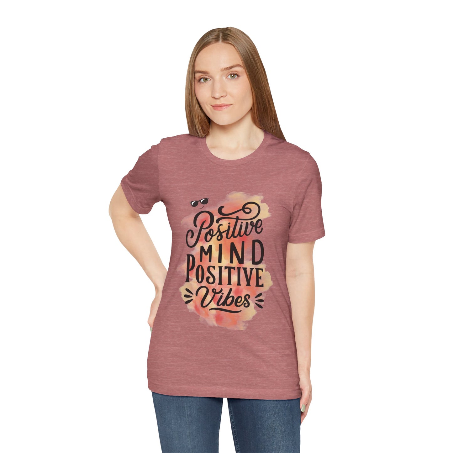 T-shirt unisexe "PositiveMind, Positive Vibes" !
