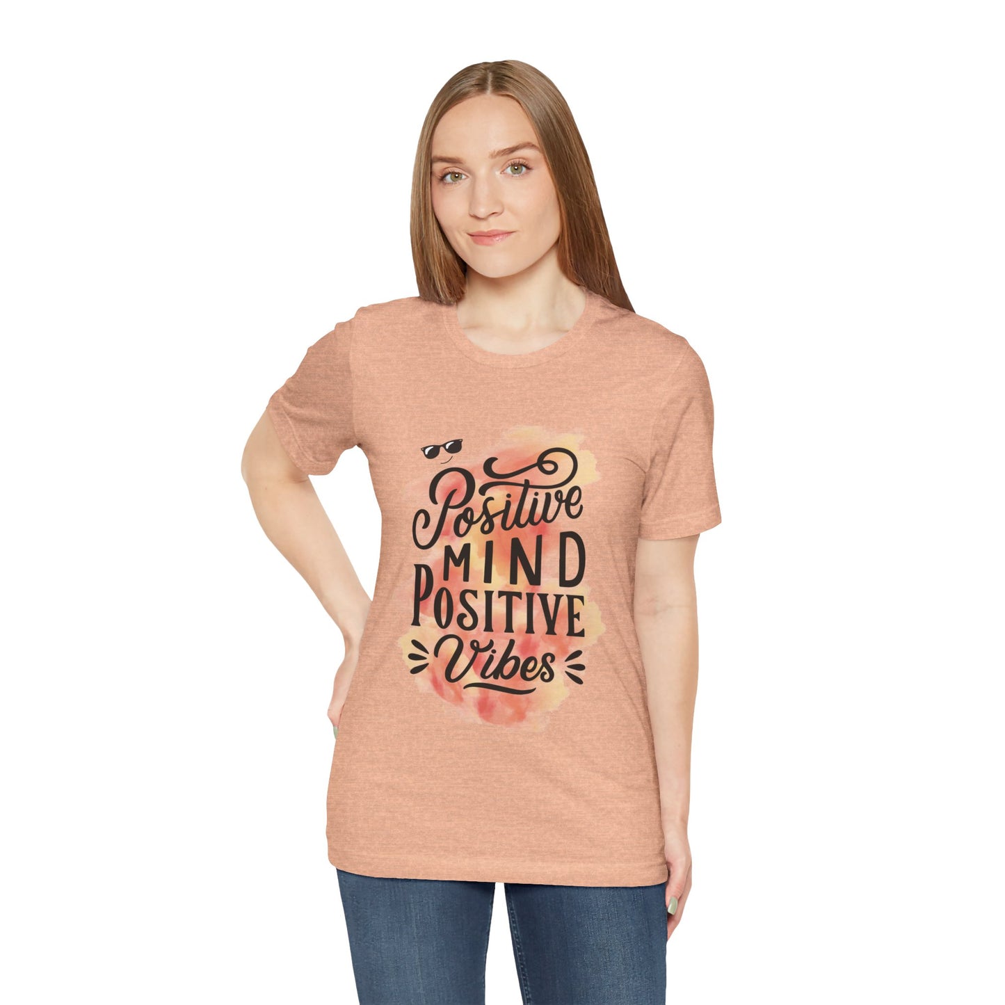 T-shirt unisexe "PositiveMind, Positive Vibes" !