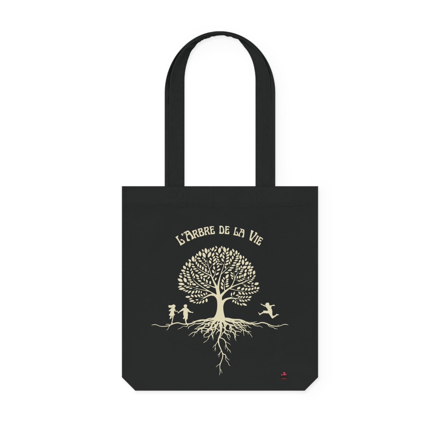 Tote Bag tissé "L'Arbre de la Vie" - Racines, croissance et avenir (Éco-Responsable)