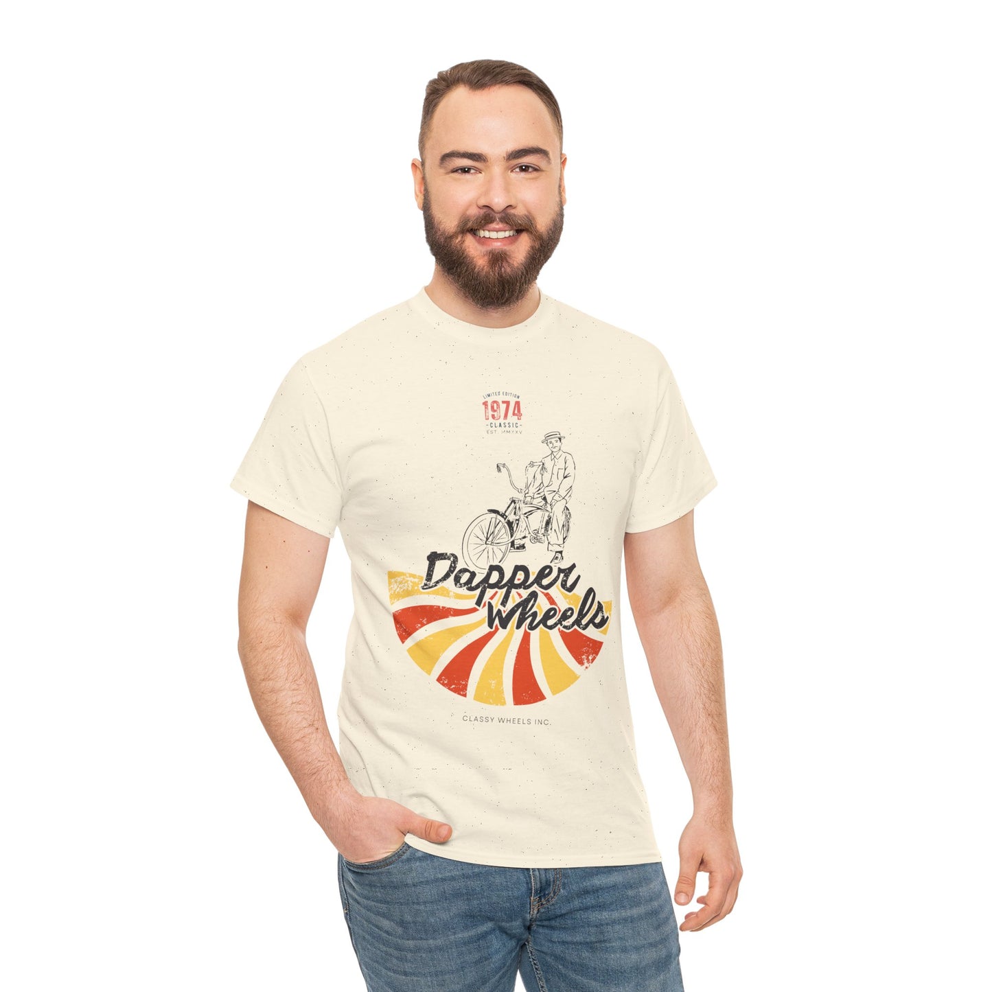 T-Shirt "Dapper Wheels" - Vintage Ride