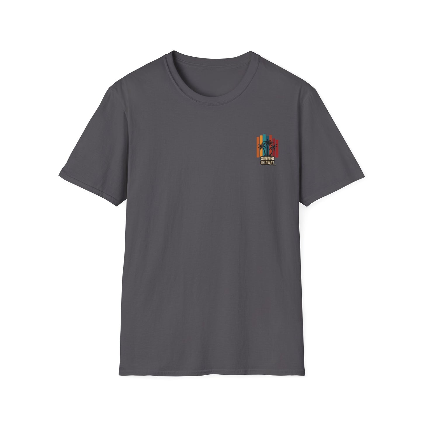 T-Shirt graphique tropical 'Summer Getaway'
