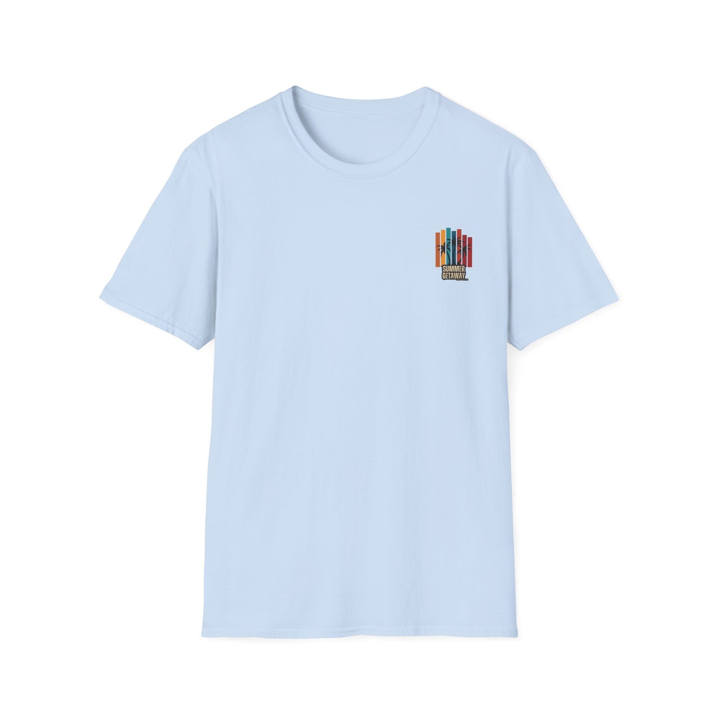 T-Shirt graphique tropical 'Summer Getaway'