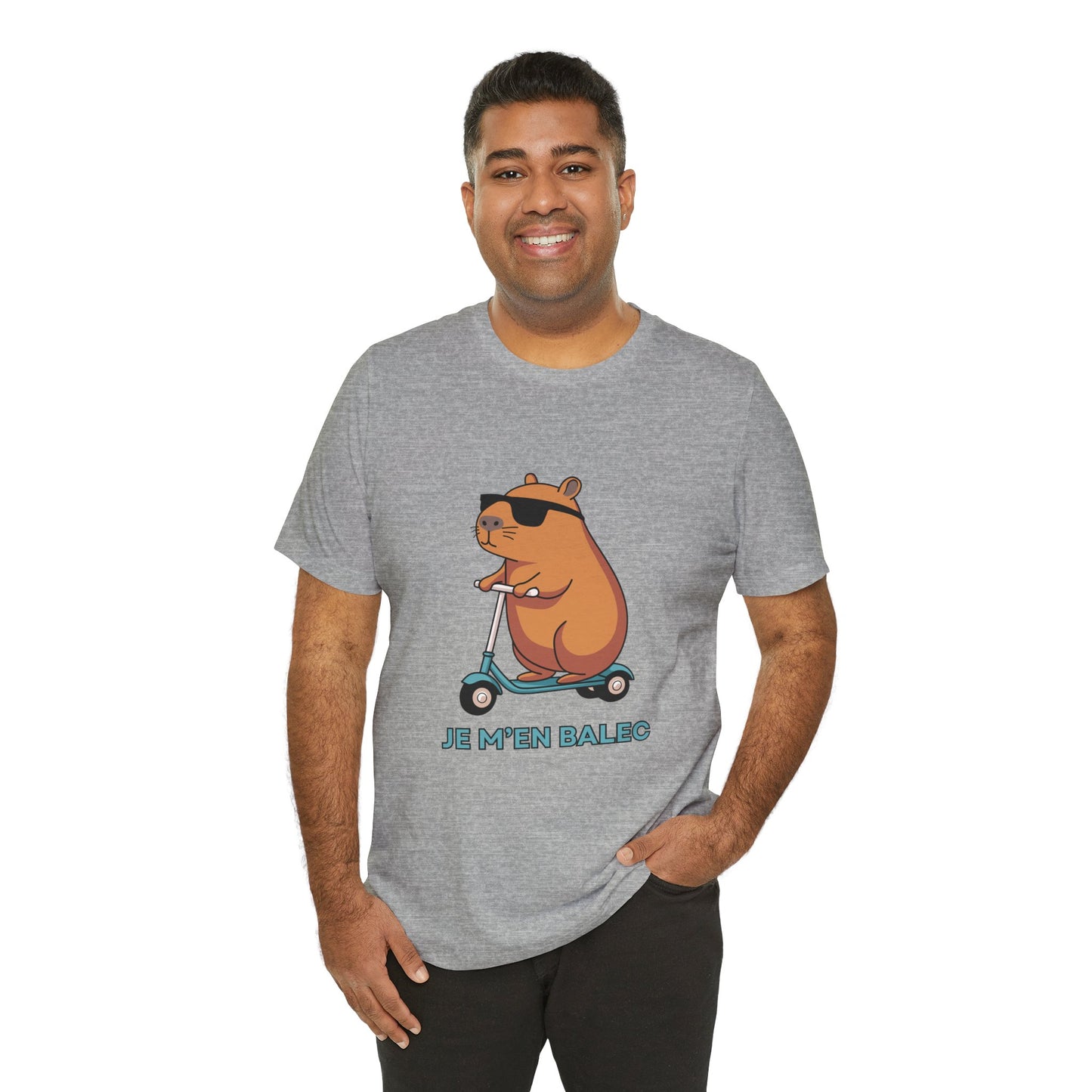 T-Shirt "Cool Hamster" - Humour et attitude