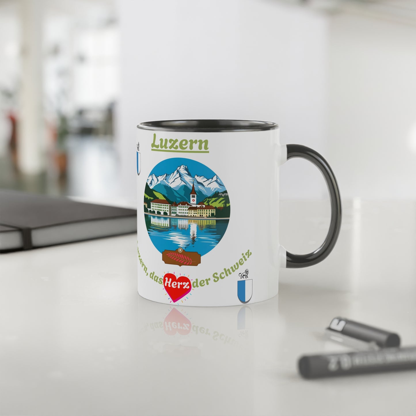 Mug "Lucerne" - Élégance d'une Ville Lacustre