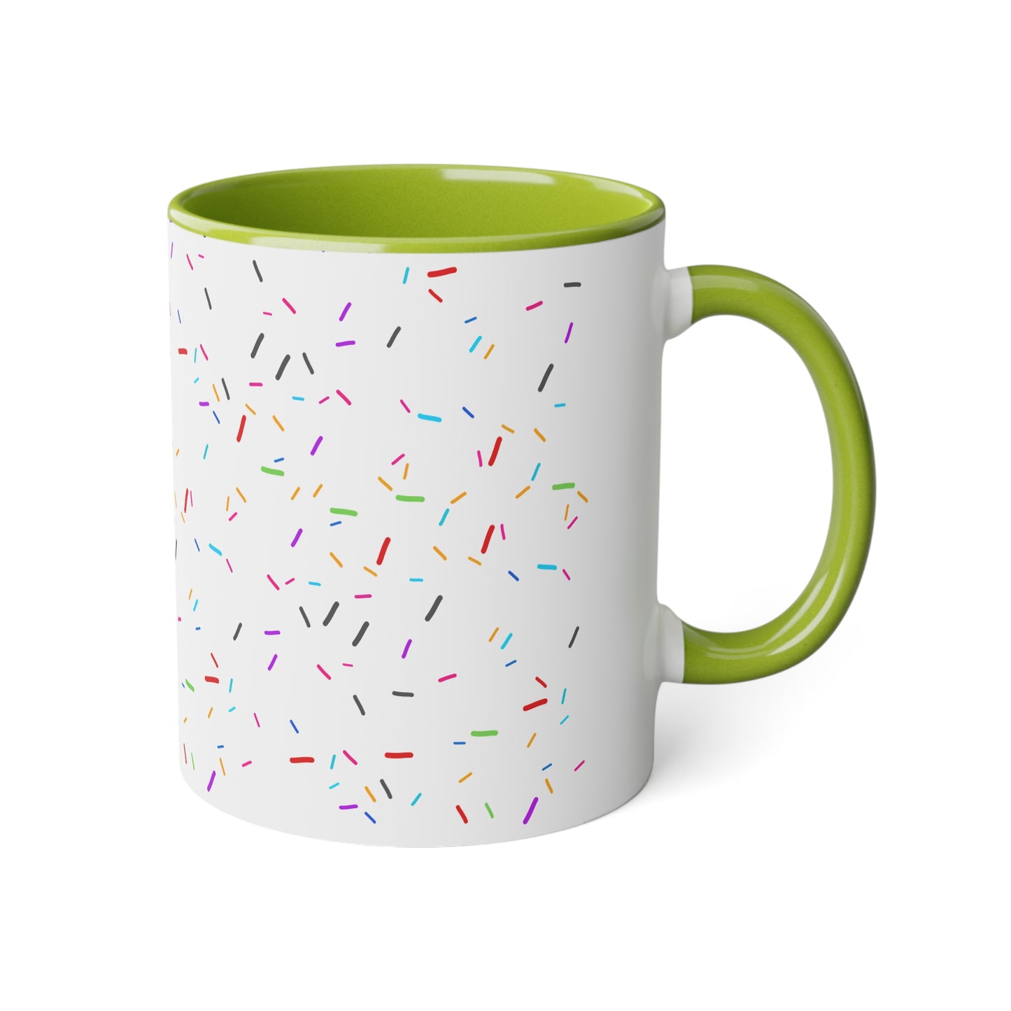 Mug en céramique aux Paillettes colorées (325ml)