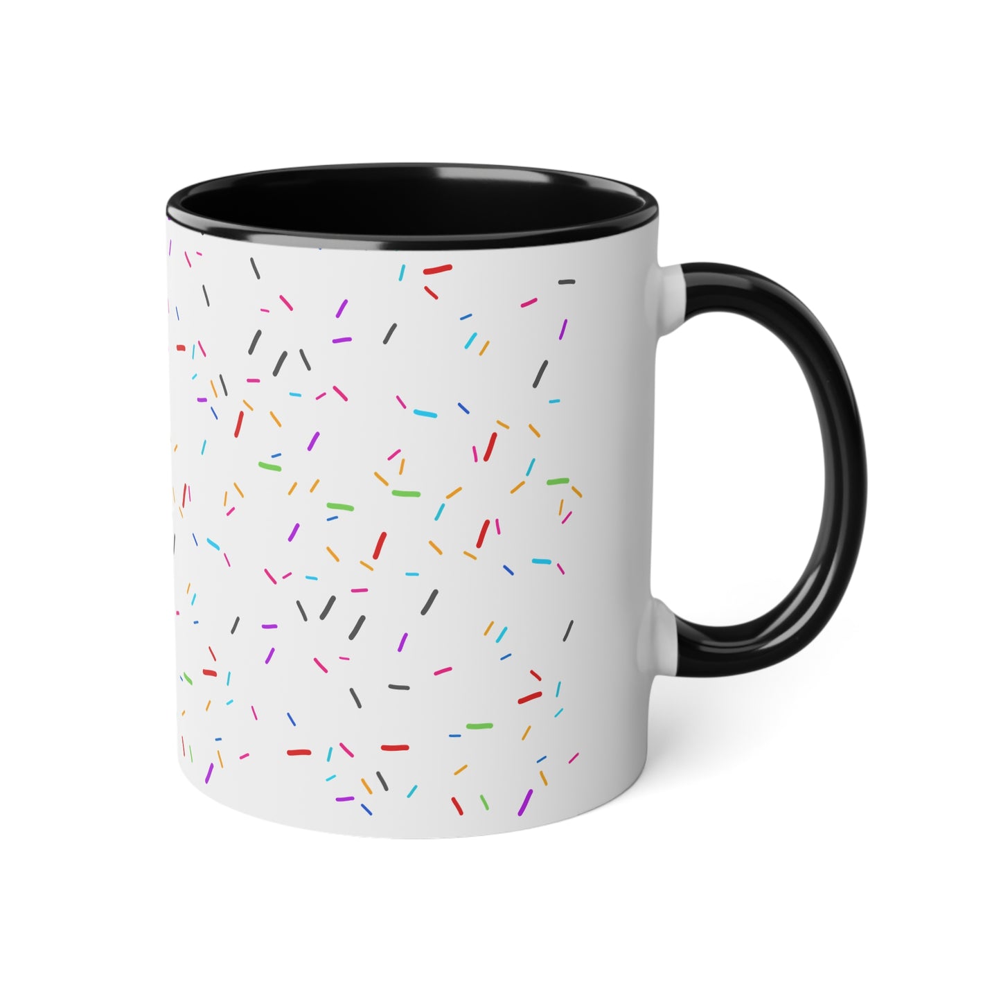 Mug en céramique aux Paillettes colorées (325ml)