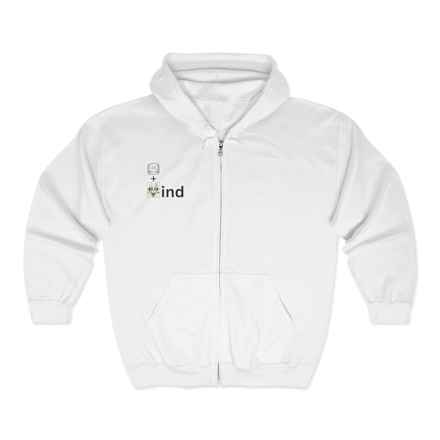 Unisex „Hacker Cat“ Hoodie – Hoodie im Cyberpunk-Stil