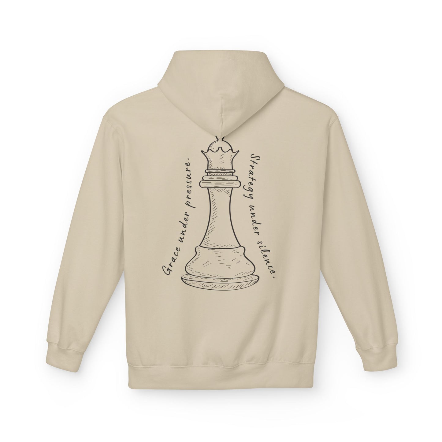 Hoodie Femme "Chess Queen" - Stratégie en Elégance