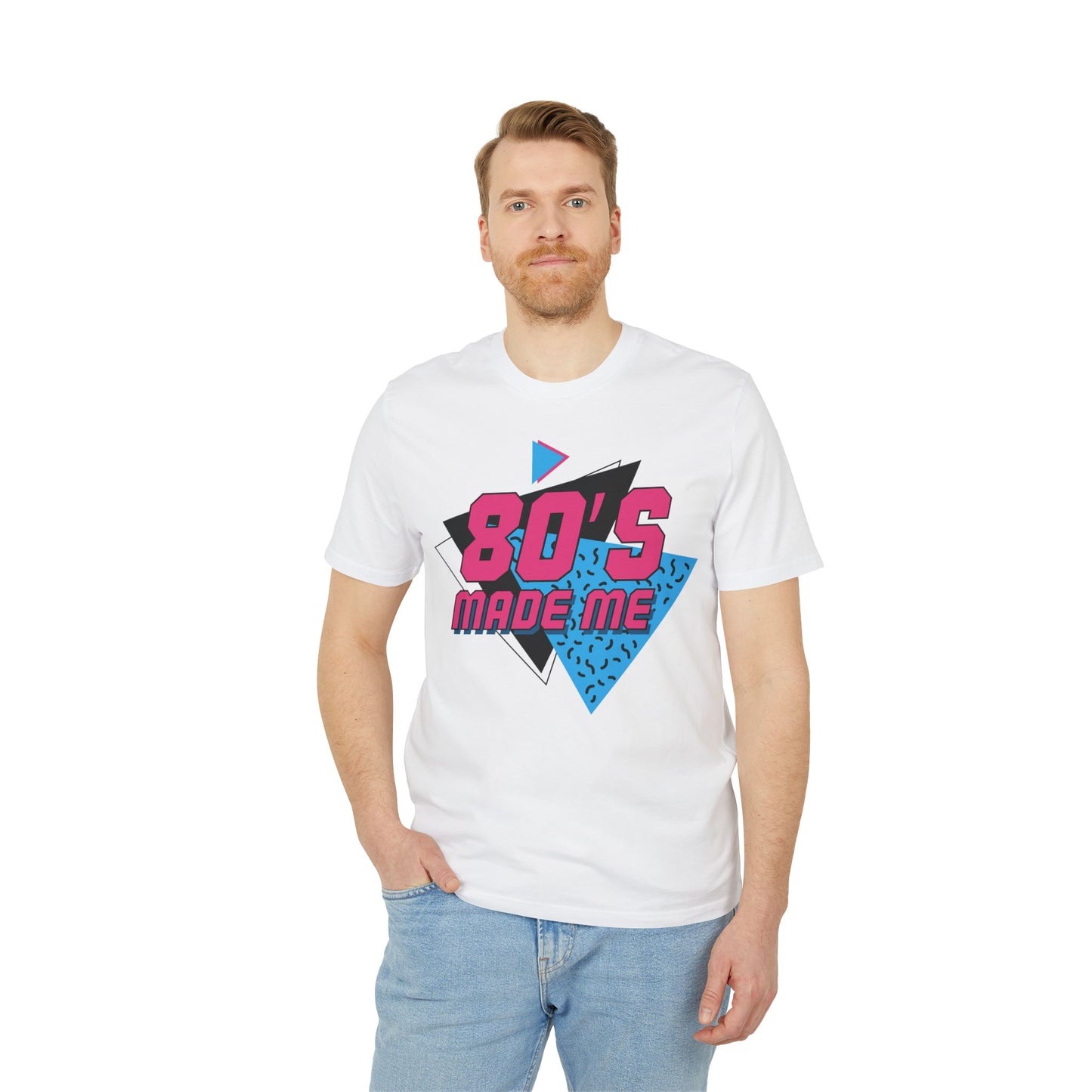 T-Shirt "80's Made Me" : Retour en Force dans le Style Vintage !
