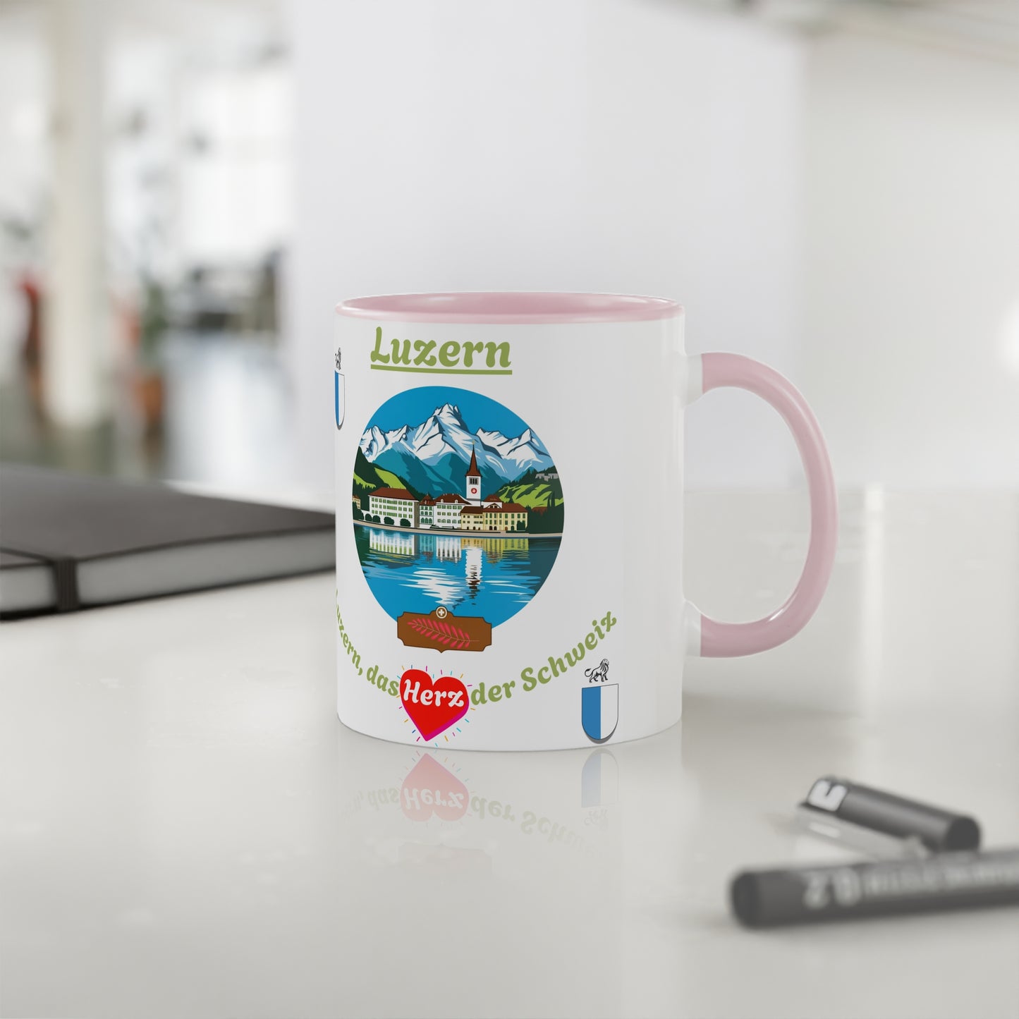 Mug "Lucerne" - Élégance d'une Ville Lacustre