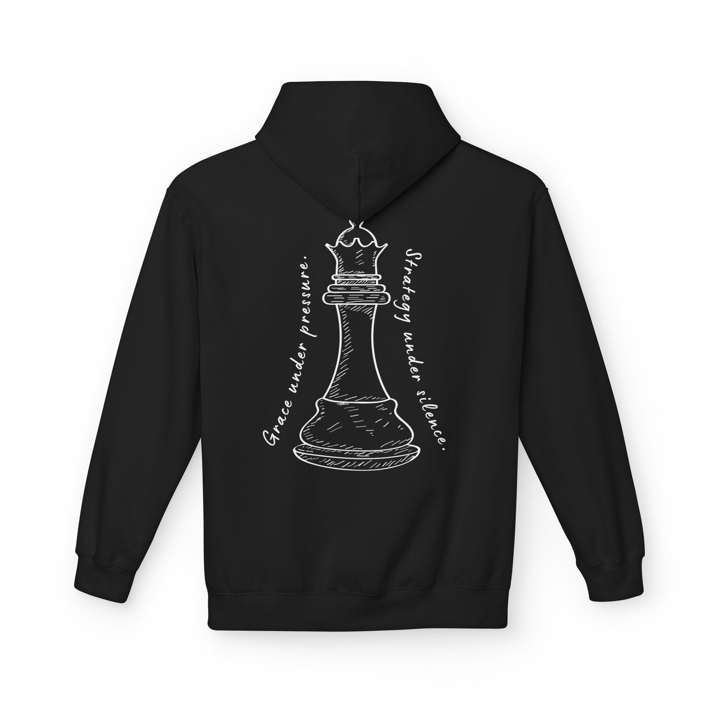 Hoodie Femme "Chess Queen" - Stratégie en Elégance