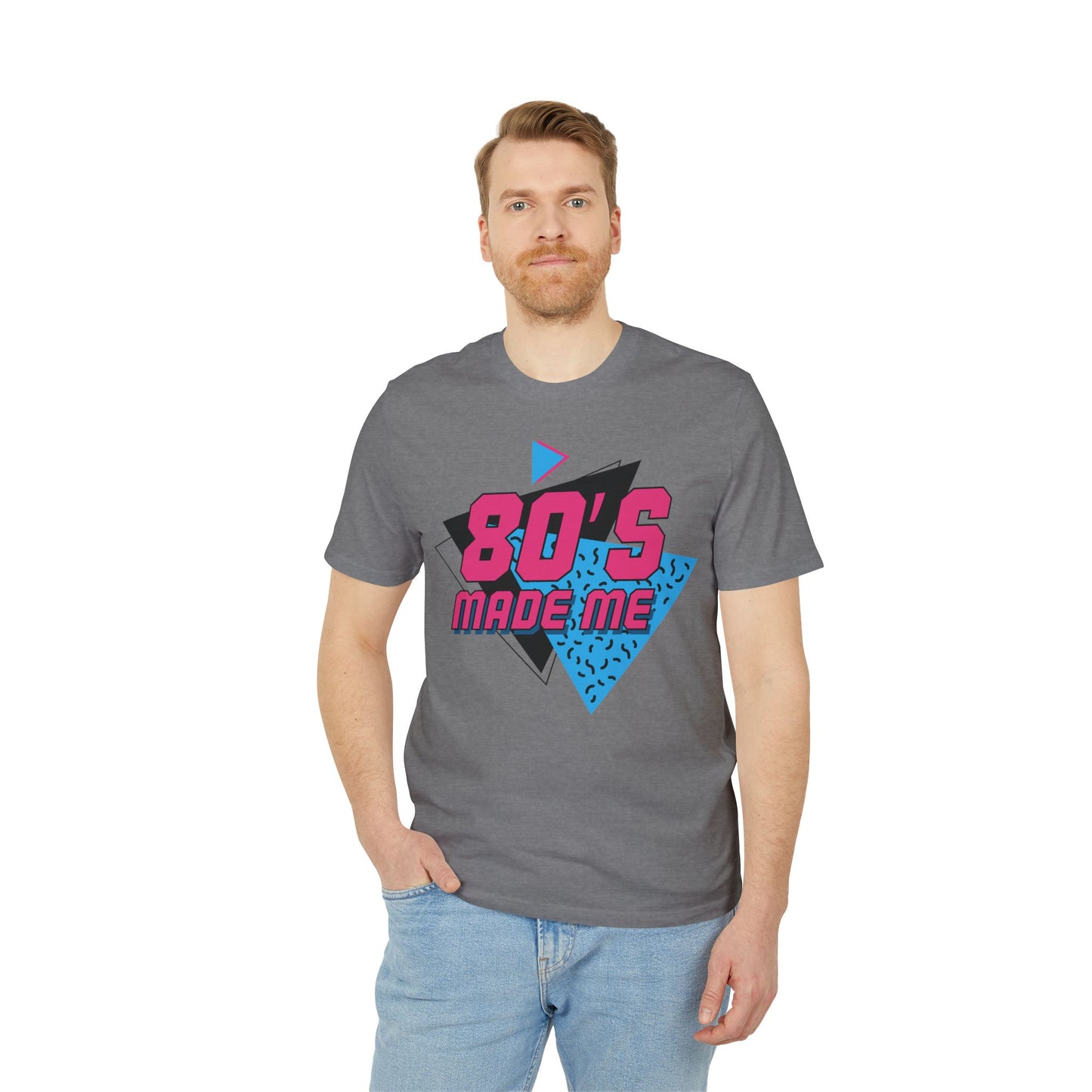 T-Shirt "80's Made Me" : Retour en Force dans le Style Vintage !