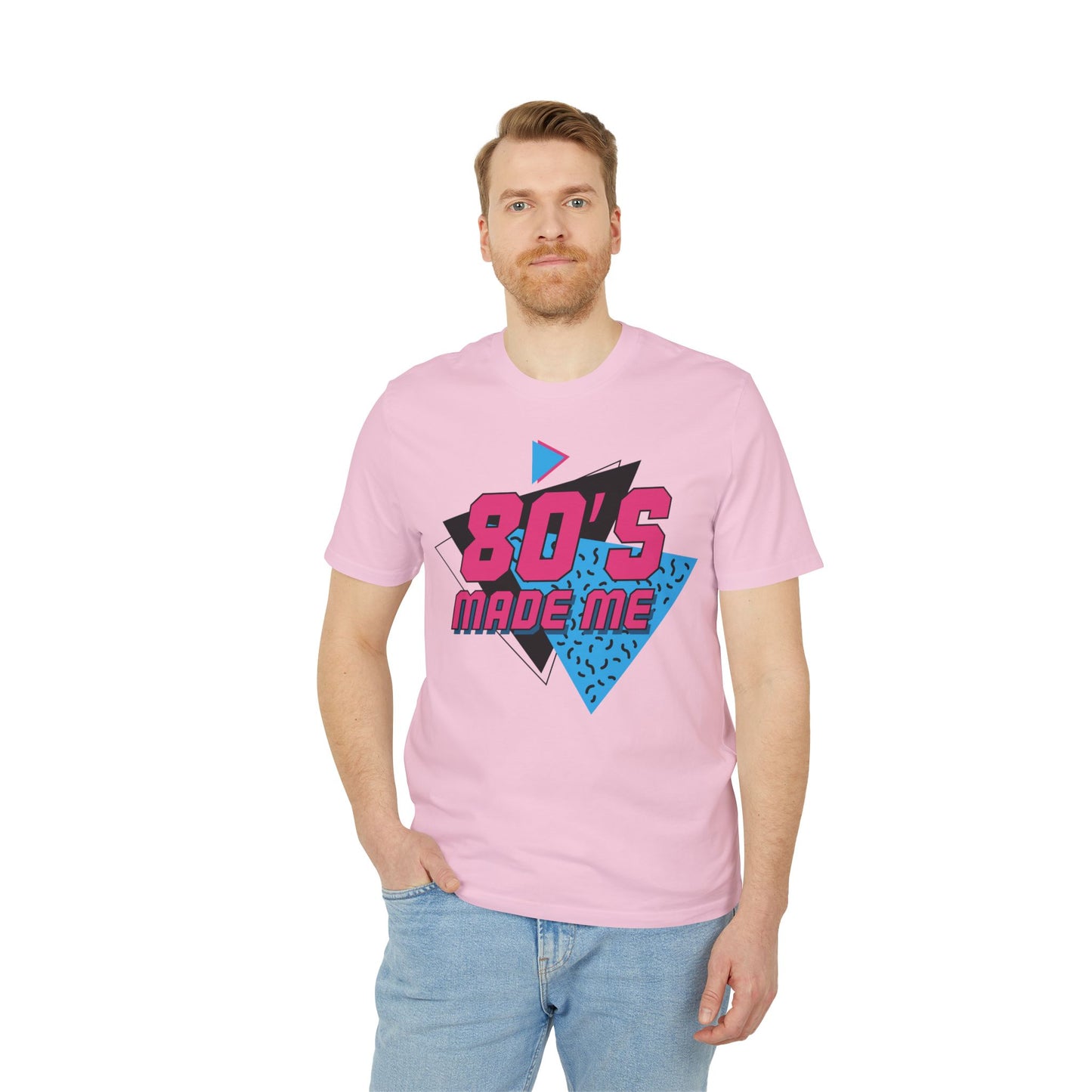 T-Shirt "80's Made Me" : Retour en Force dans le Style Vintage !