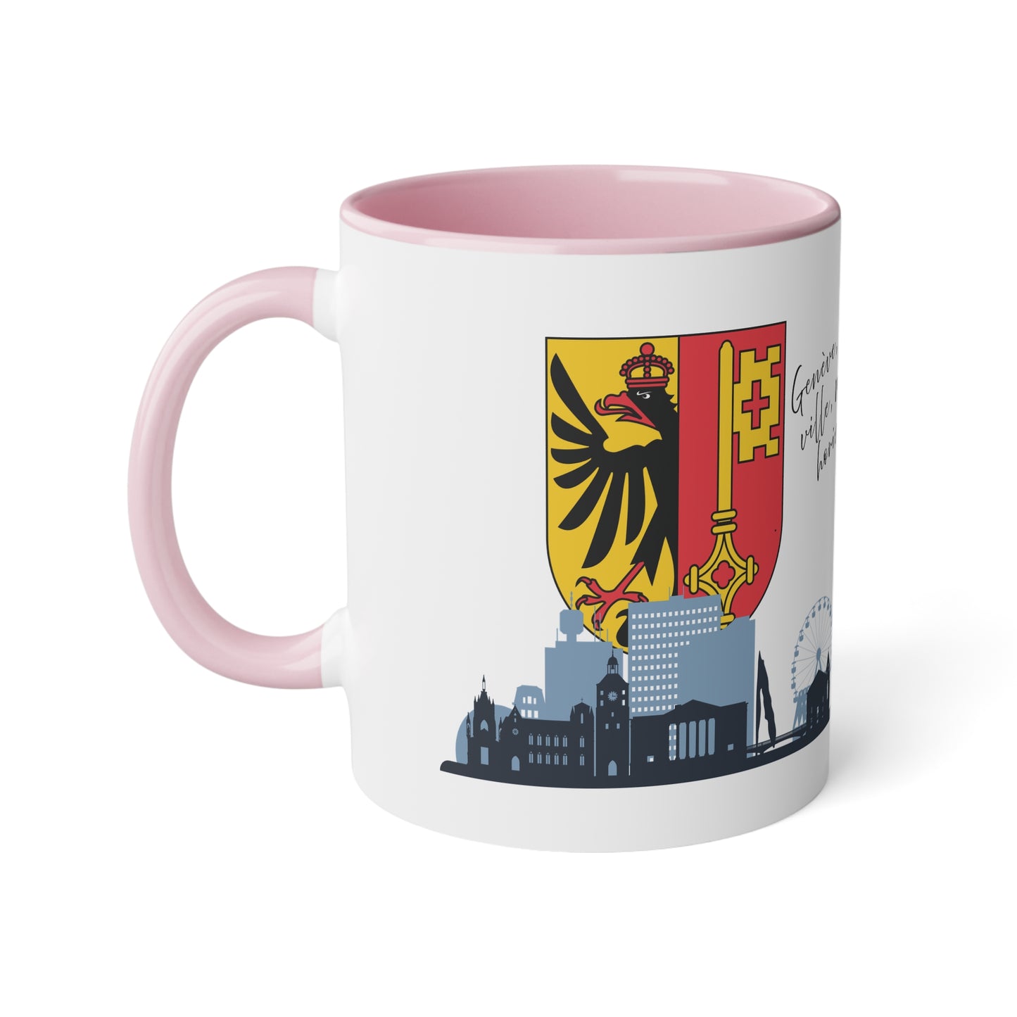 Mug "Les Horizons de Genève" - Une Ville dans Votre Tasse (325ml)