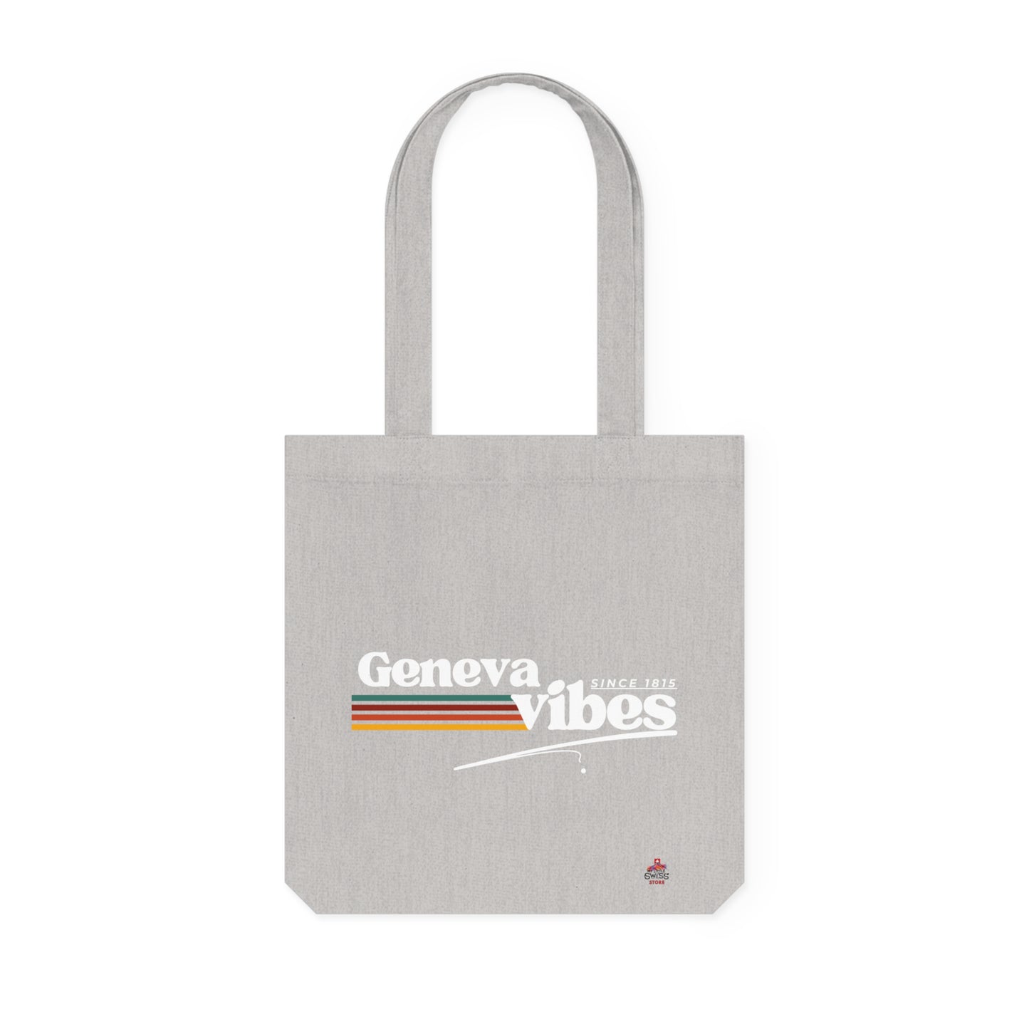 „Geneva Vibes 1815“ Gewebte Tragetasche – Historische Eleganz (Umweltfreundlich)