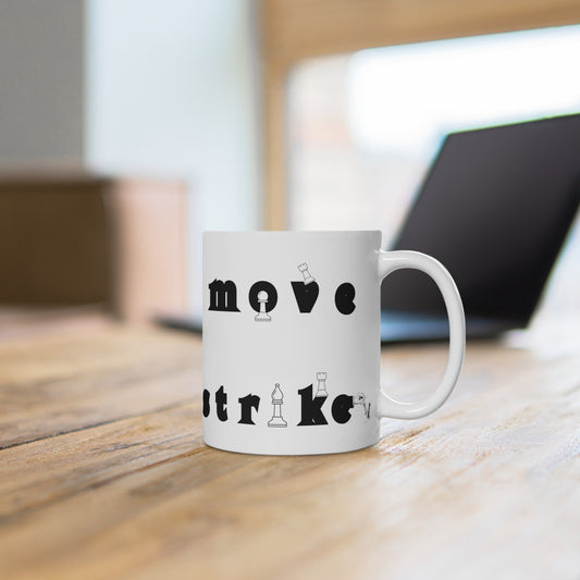 Mug "Maître des Échecs" - Une stratégie pour chaque pause !