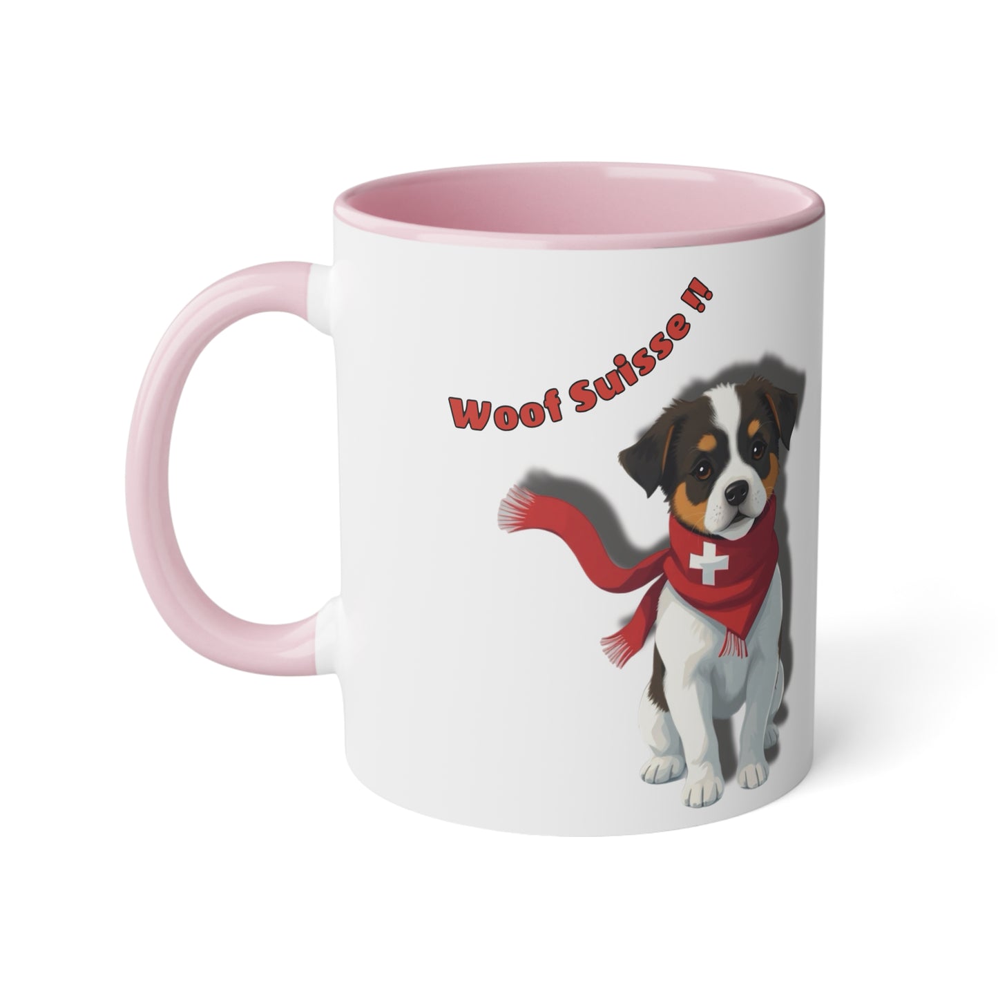 Mug  "Woof Suisse!" - Un Aboiement Helvétique ! (325ml)