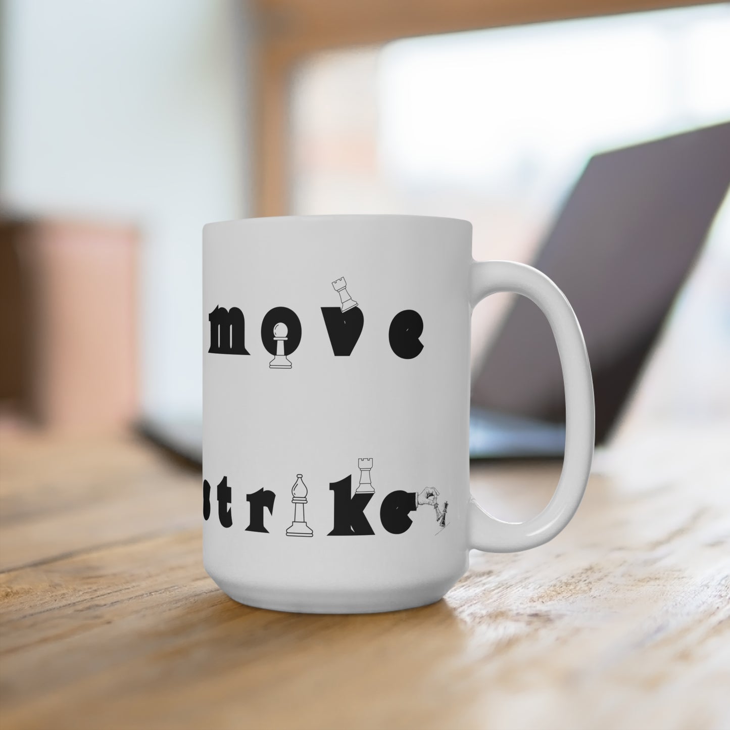 Mug "Maître des Échecs" - Une stratégie pour chaque pause !