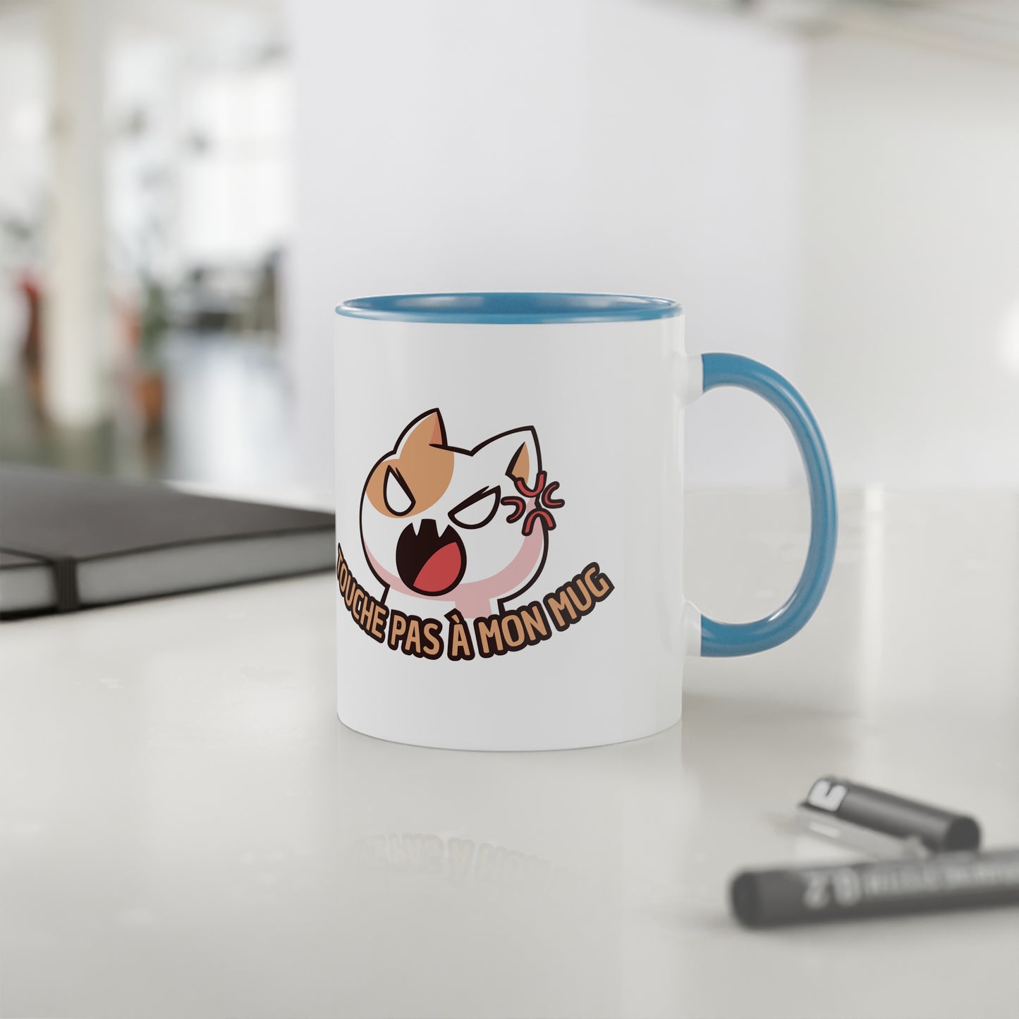 Mug "Touche Pas À Mon Mug" - Gardien de Votre Pause ! (325ml)