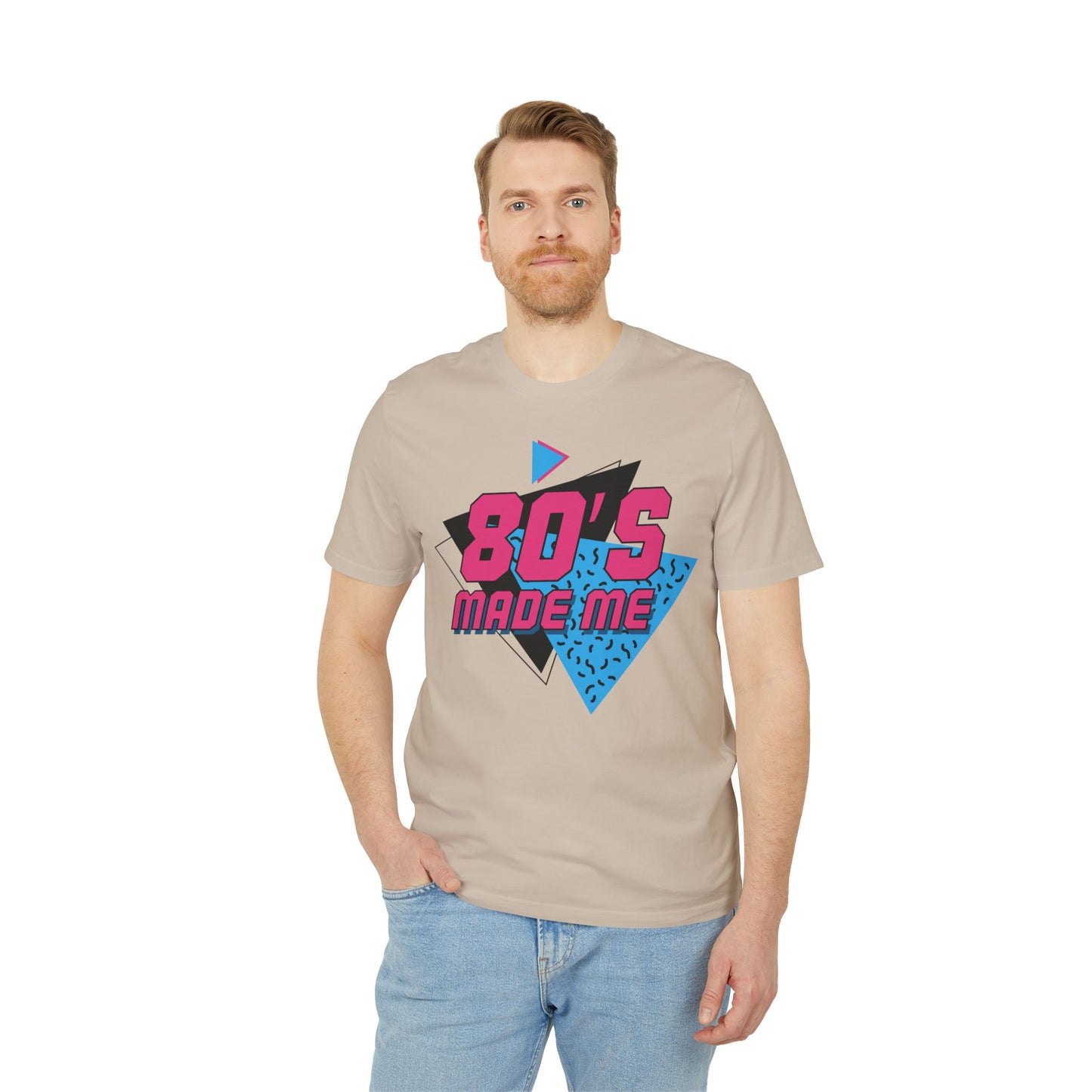T-Shirt "80's Made Me" : Retour en Force dans le Style Vintage !