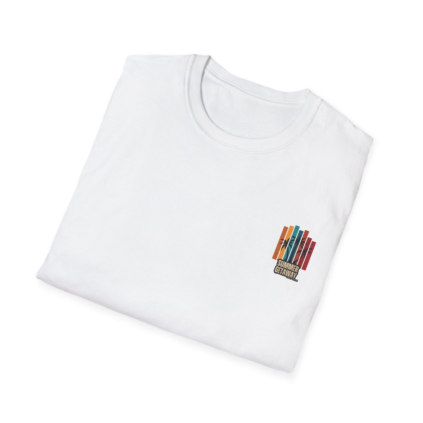 T-Shirt graphique tropical 'Summer Getaway'