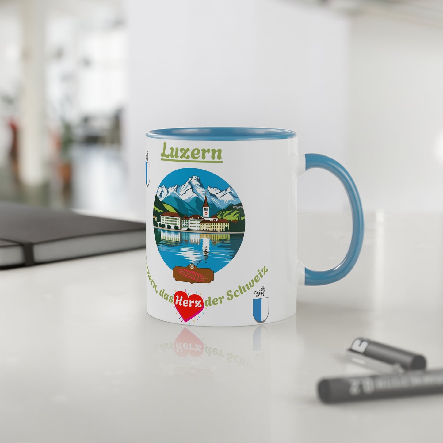 Mug "Lucerne" - Élégance d'une Ville Lacustre