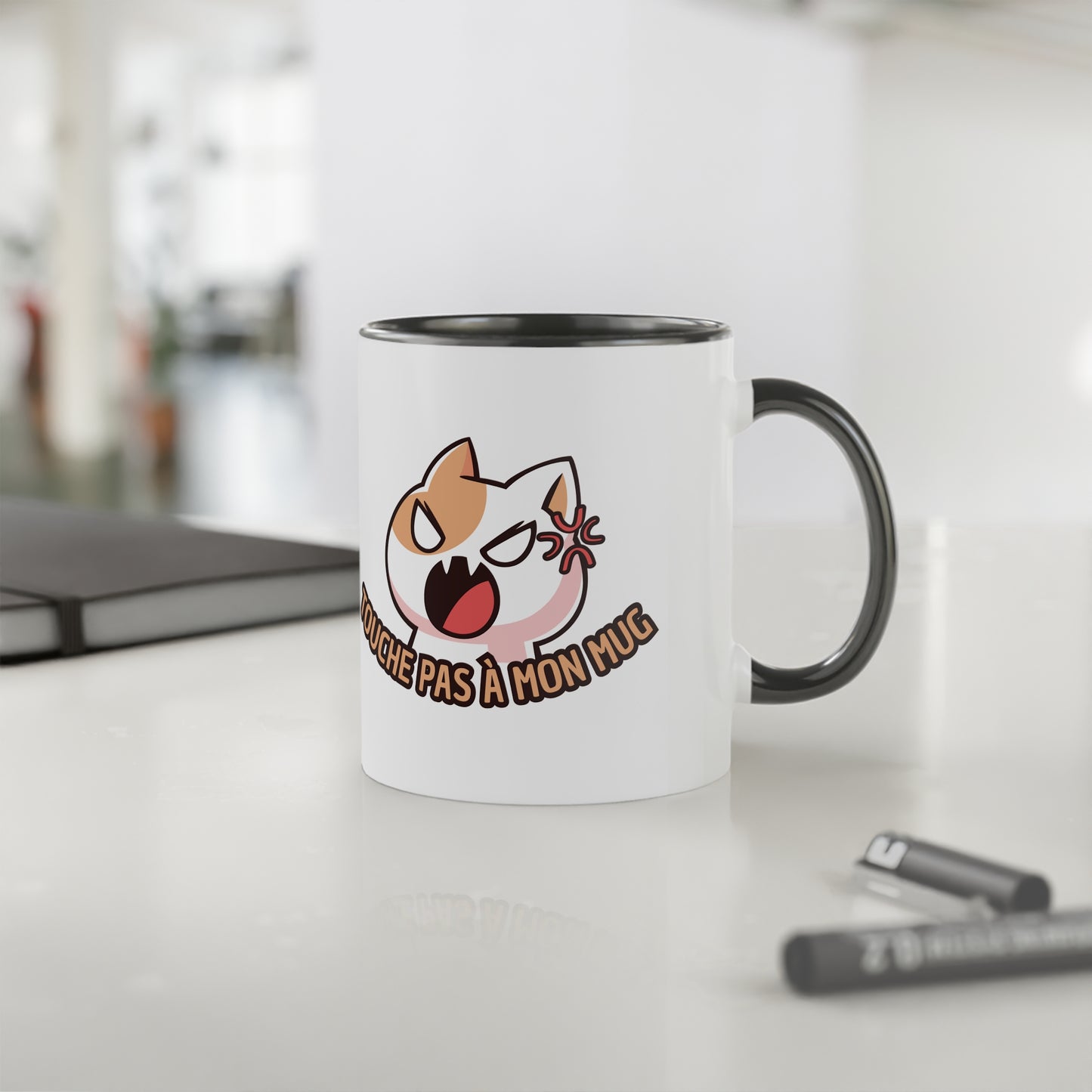 Mug "Touche Pas À Mon Mug" - Gardien de Votre Pause ! (325ml)